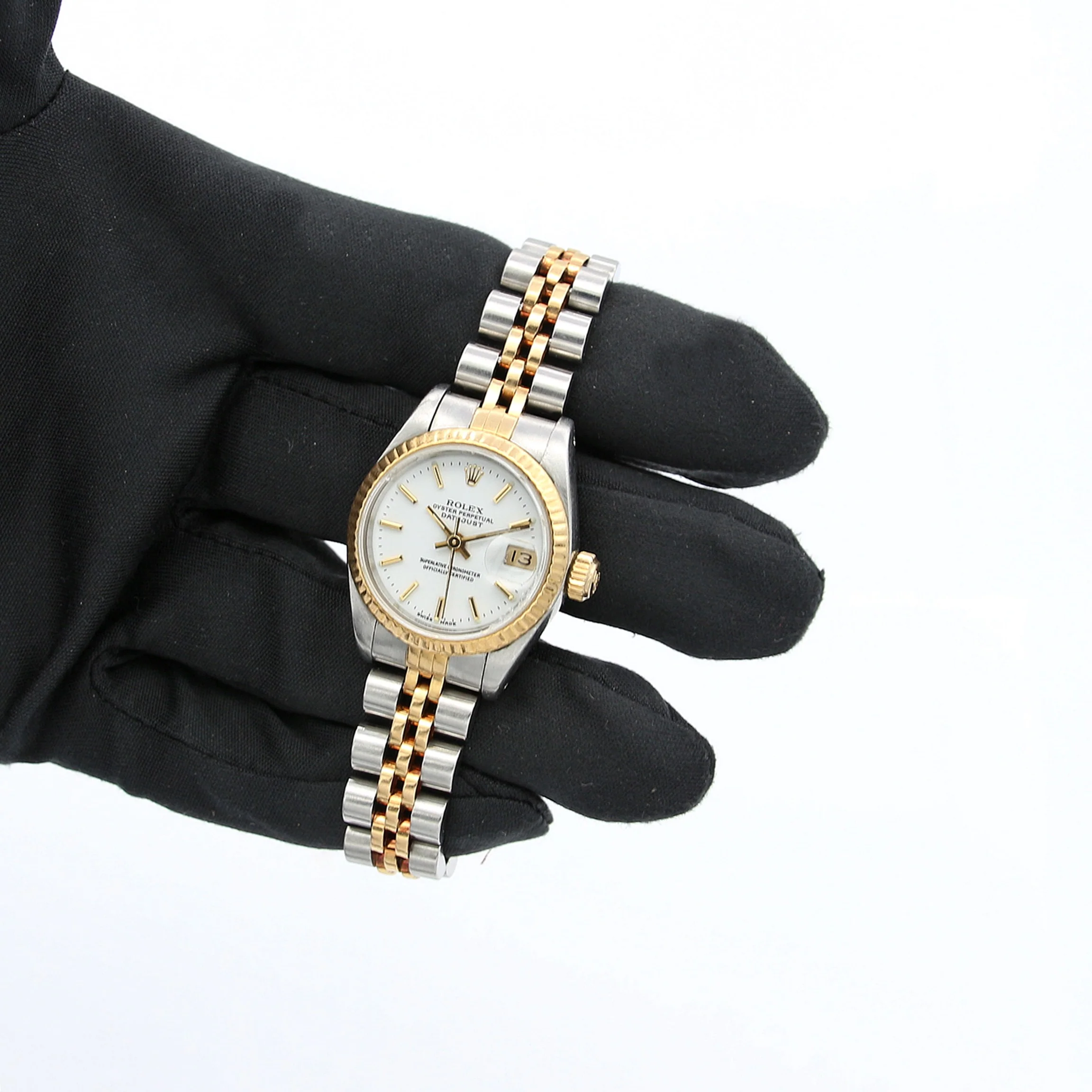 Rolex Datejust Lady ref. 79173 Steel/Gold - Jubilee Bracelet - White Dial - Image 2