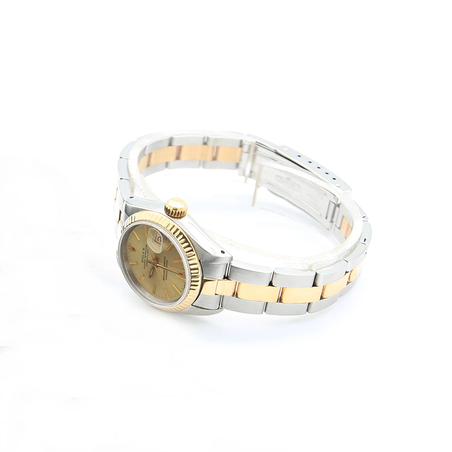 Rolex Datejust Lady ref. 79173 Steel/Gold - Oyster Bracelet - Champagne Dial - Full Set - Image 3
