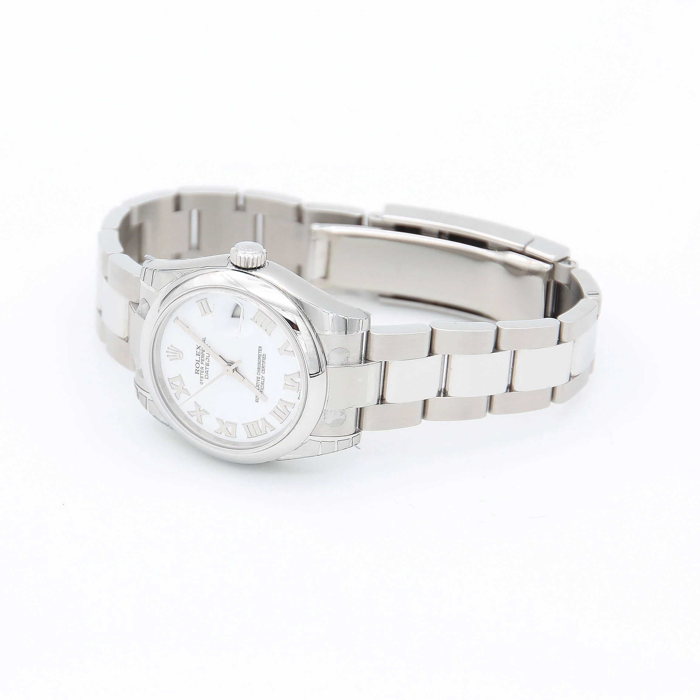 Rolex Datejust Mid-size ref. 178240 - White Roman Dial - Full Set - Image 3