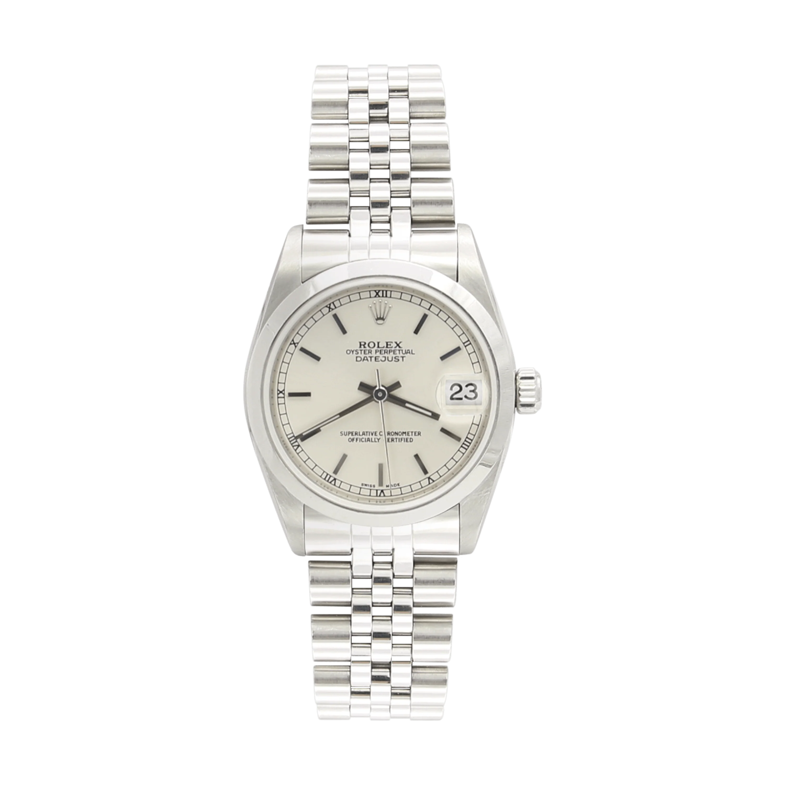 Rolex Datejust Mid-Size ref. 78240 - Silver Dial - Jubilee Bracelet