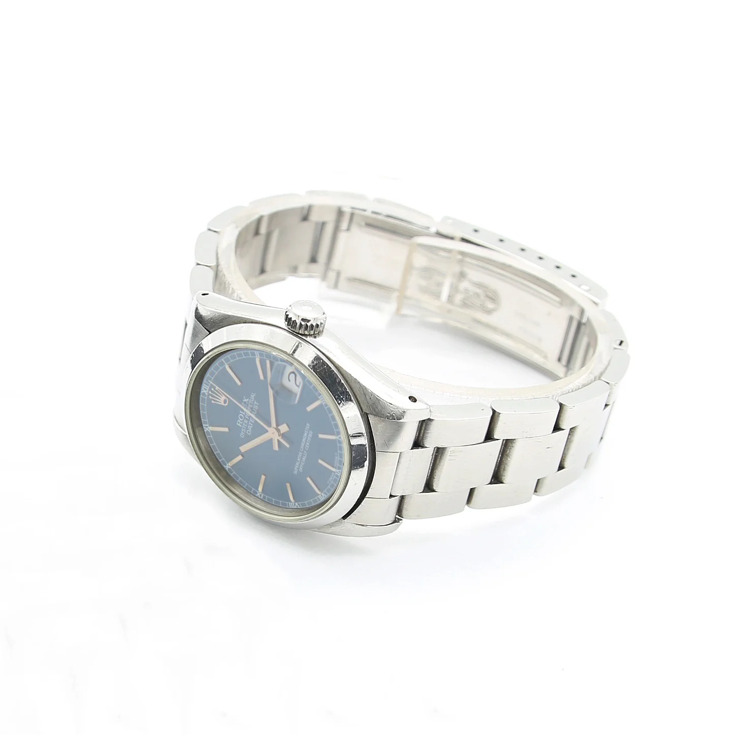 Rolex Datejust Midsize ref. 68240 Blue Circle Hours dial - Image 3