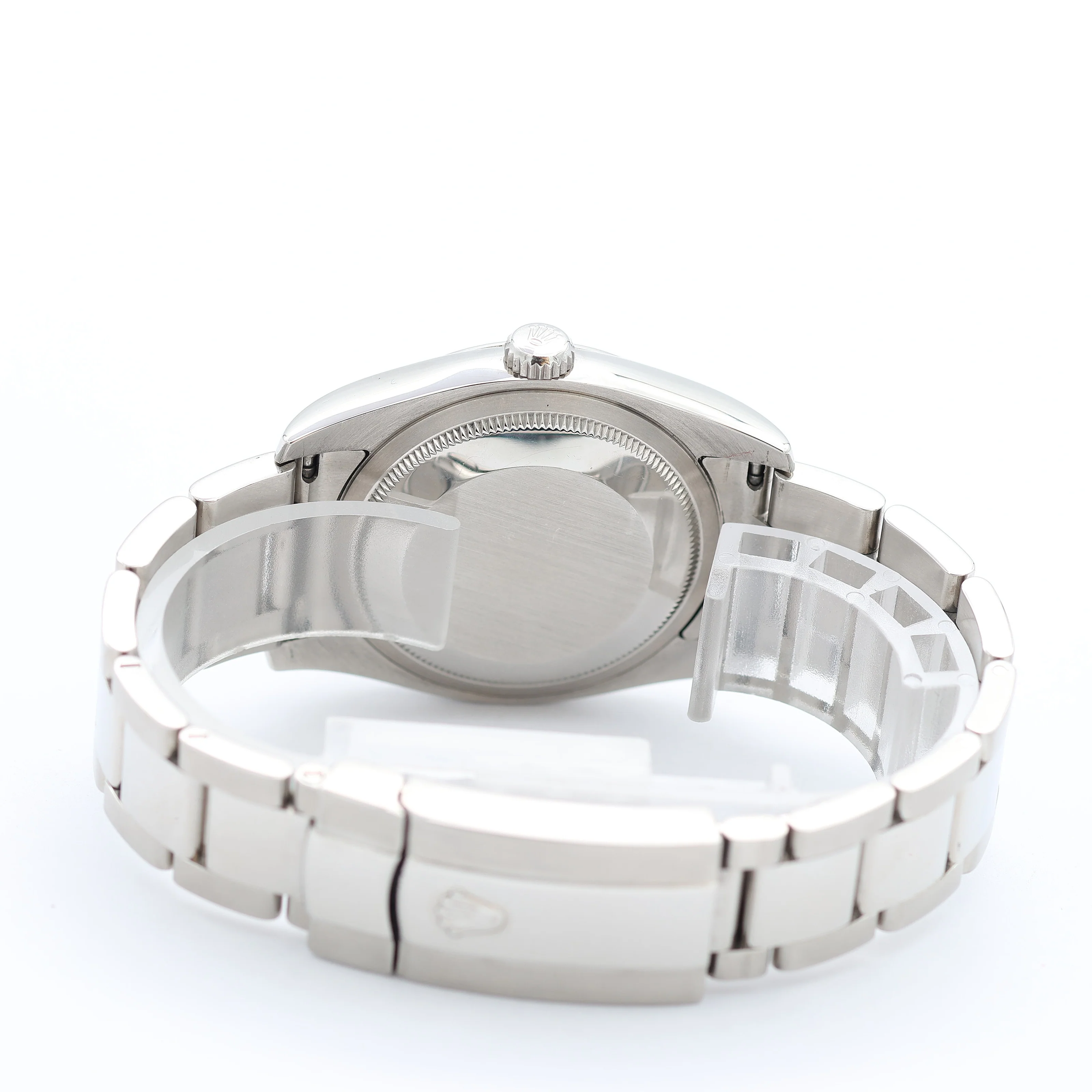 Rolex Datejust ref. 116200 Black Roman Dial - Oyster Bracelet - Full Set - Image 9
