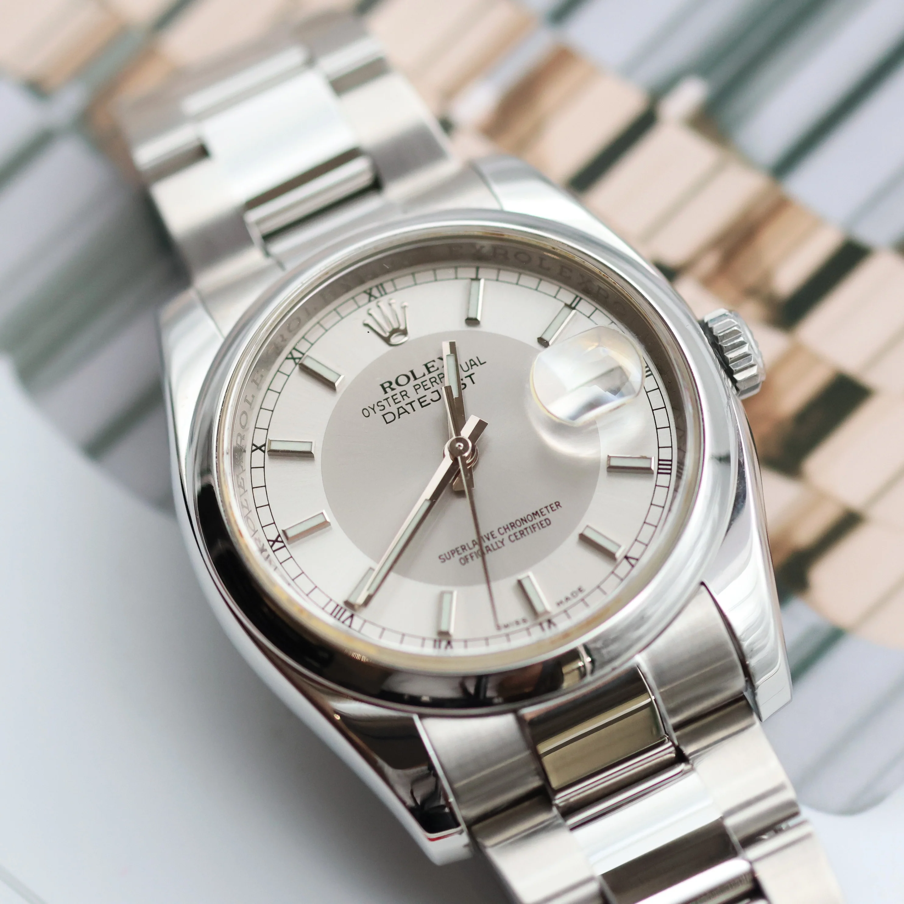 Rolex Datejust ref. 116200 Tuxedo Dial - Oyster - Full Set - Image 7