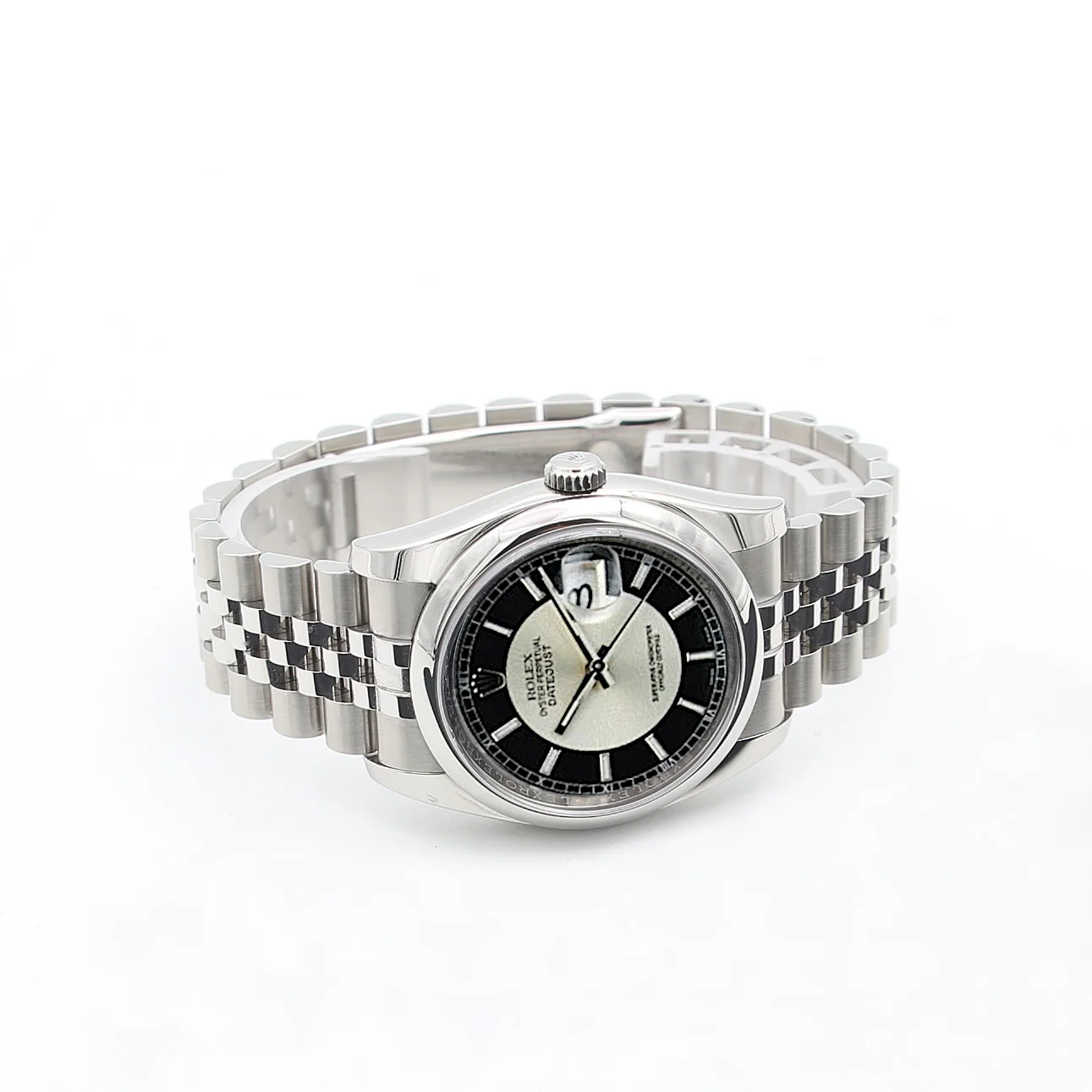 Rolex Datejust ref. 116200 Tuxedo Dial - Jubilee Bracelet - Full Set - Image 4