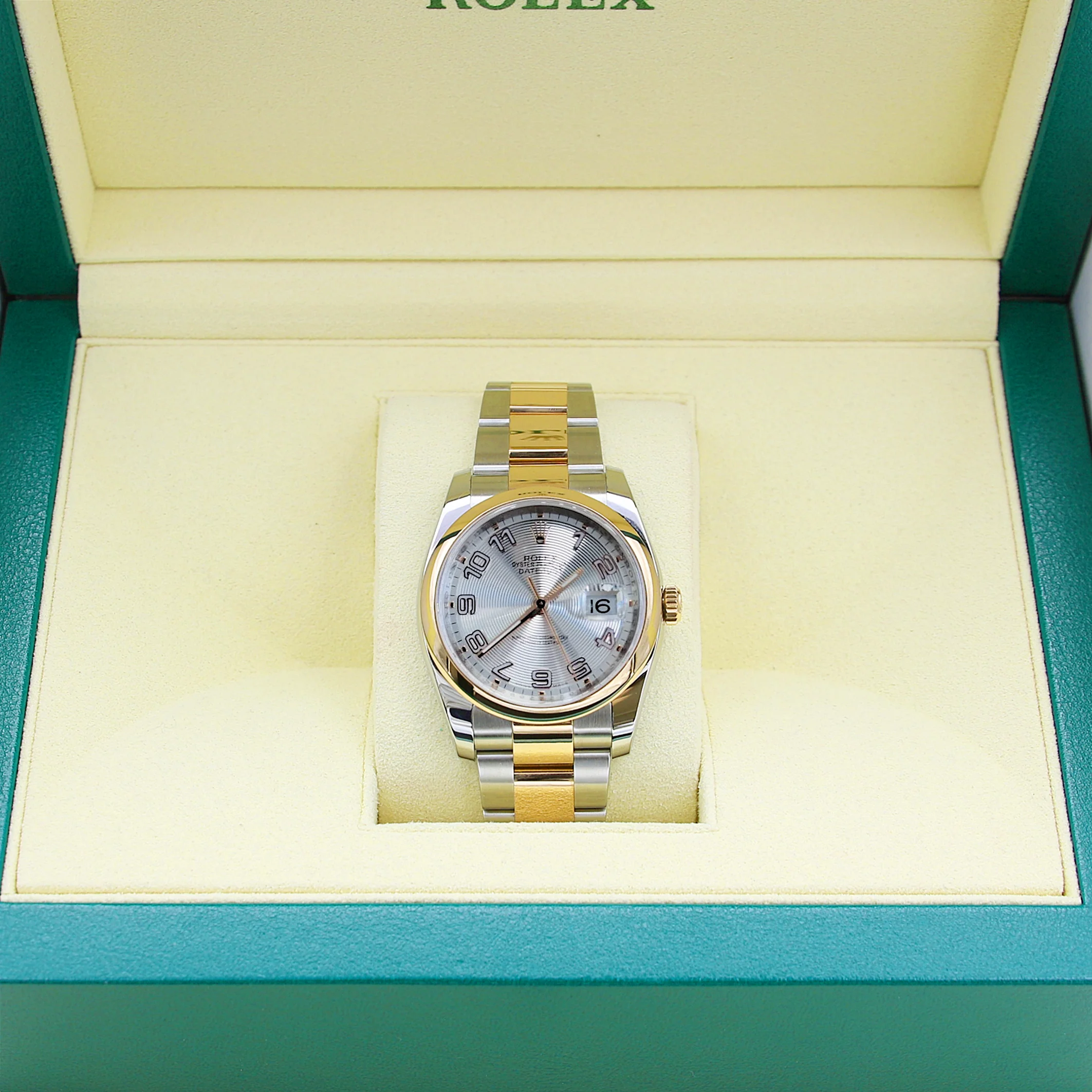 Rolex Datejust ref. 116201 Silver Racing Dial - Oyster bracelet - Full Set - Image 3