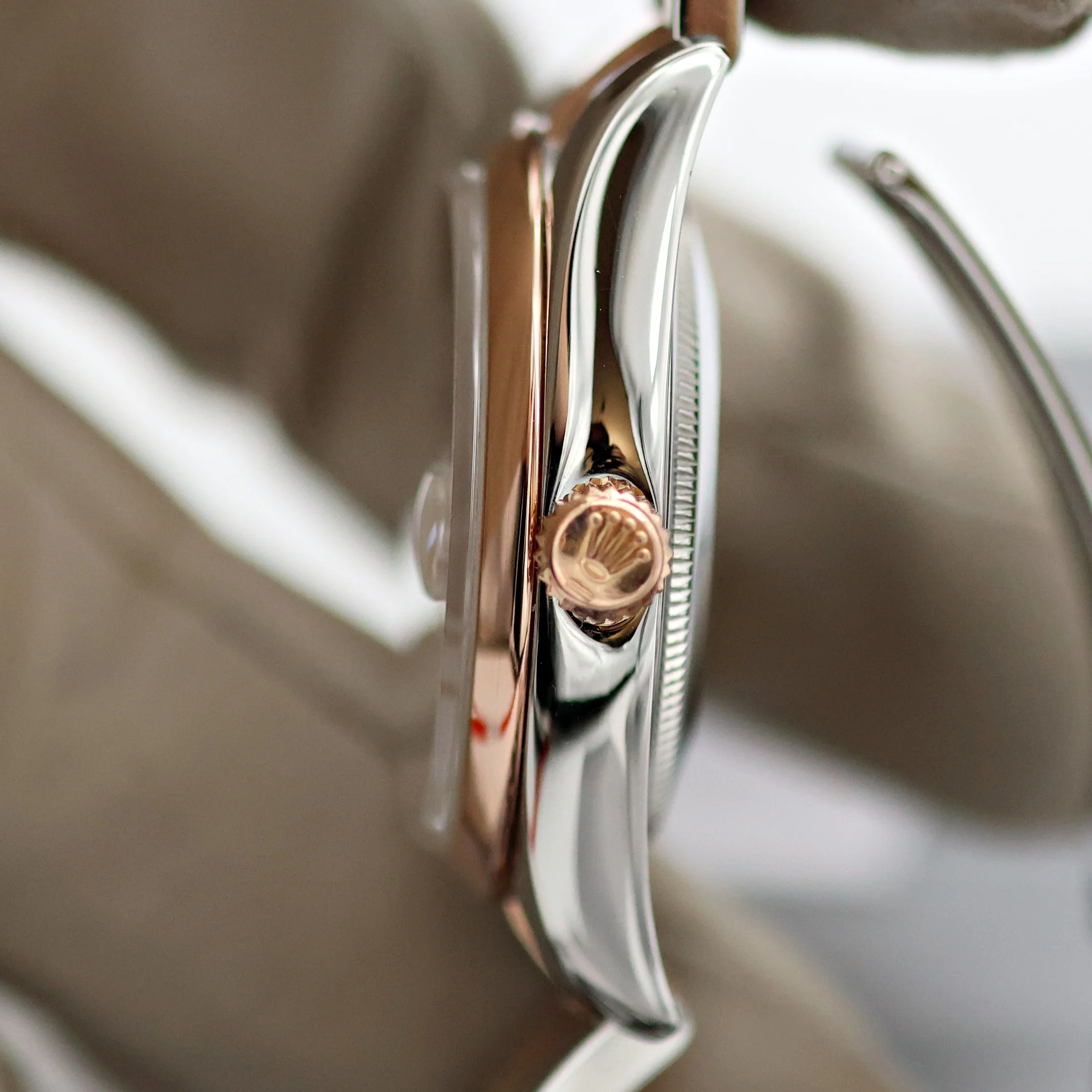 Rolex Datejust ref. 116201 Sundust Computer Dial with Diamonds - Oyster bracelet - Image 14