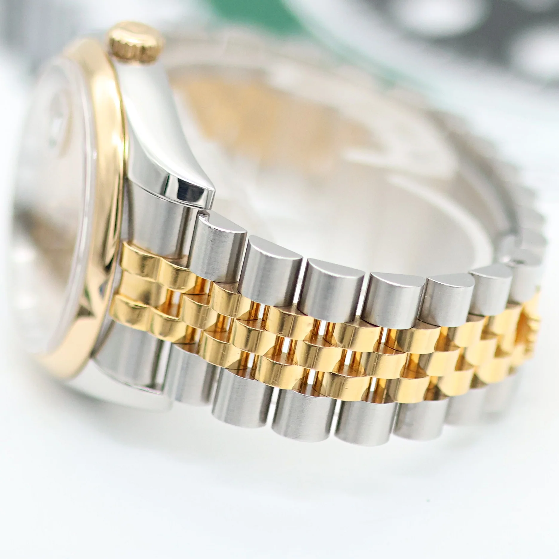 Rolex Datejust ref. 116203 Champagne Roman Dial Jubilee - Full Set - Image 19