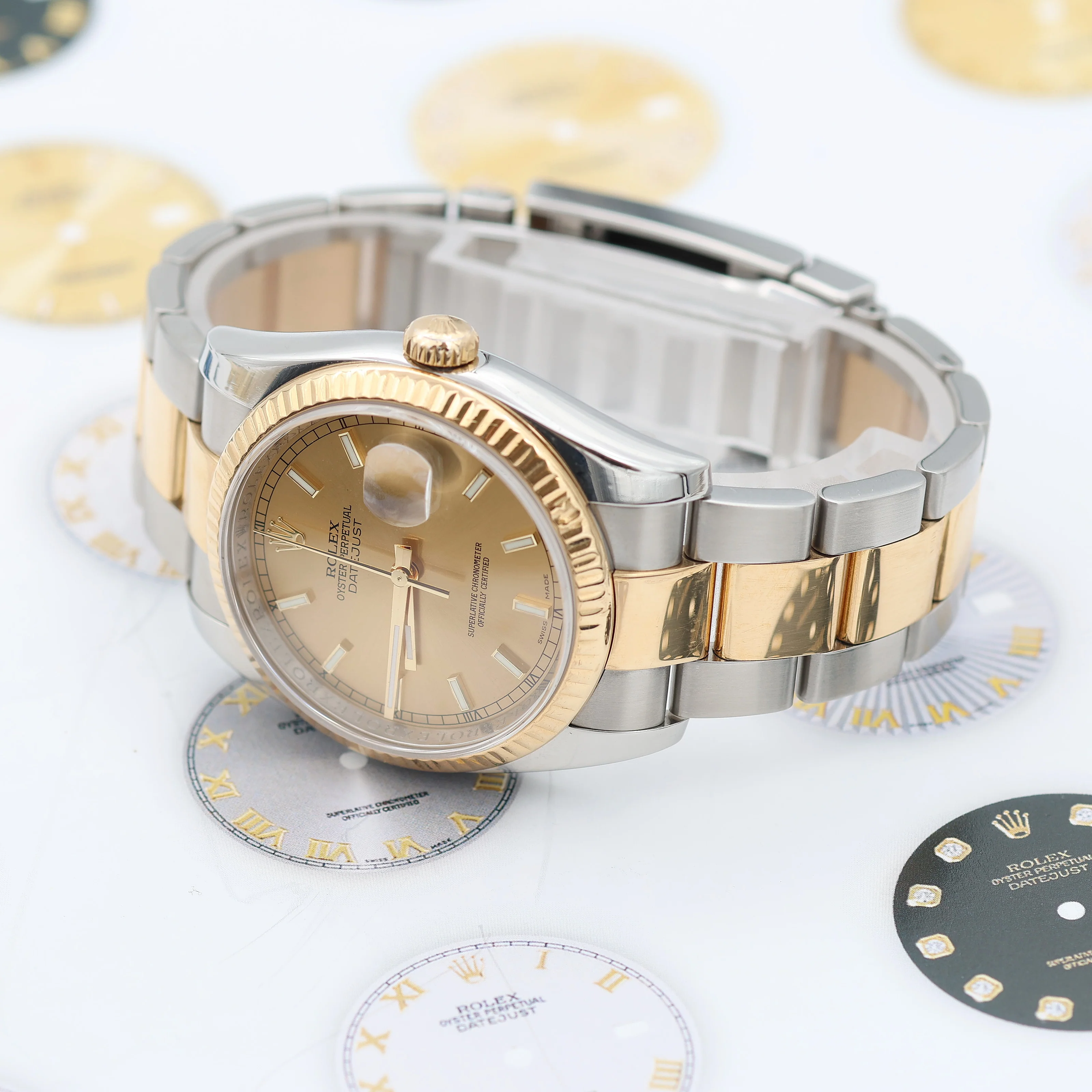 Rolex Datejust ref. 116233 Champagne Dial - Oyster Bracelet - Full Set - Image 7