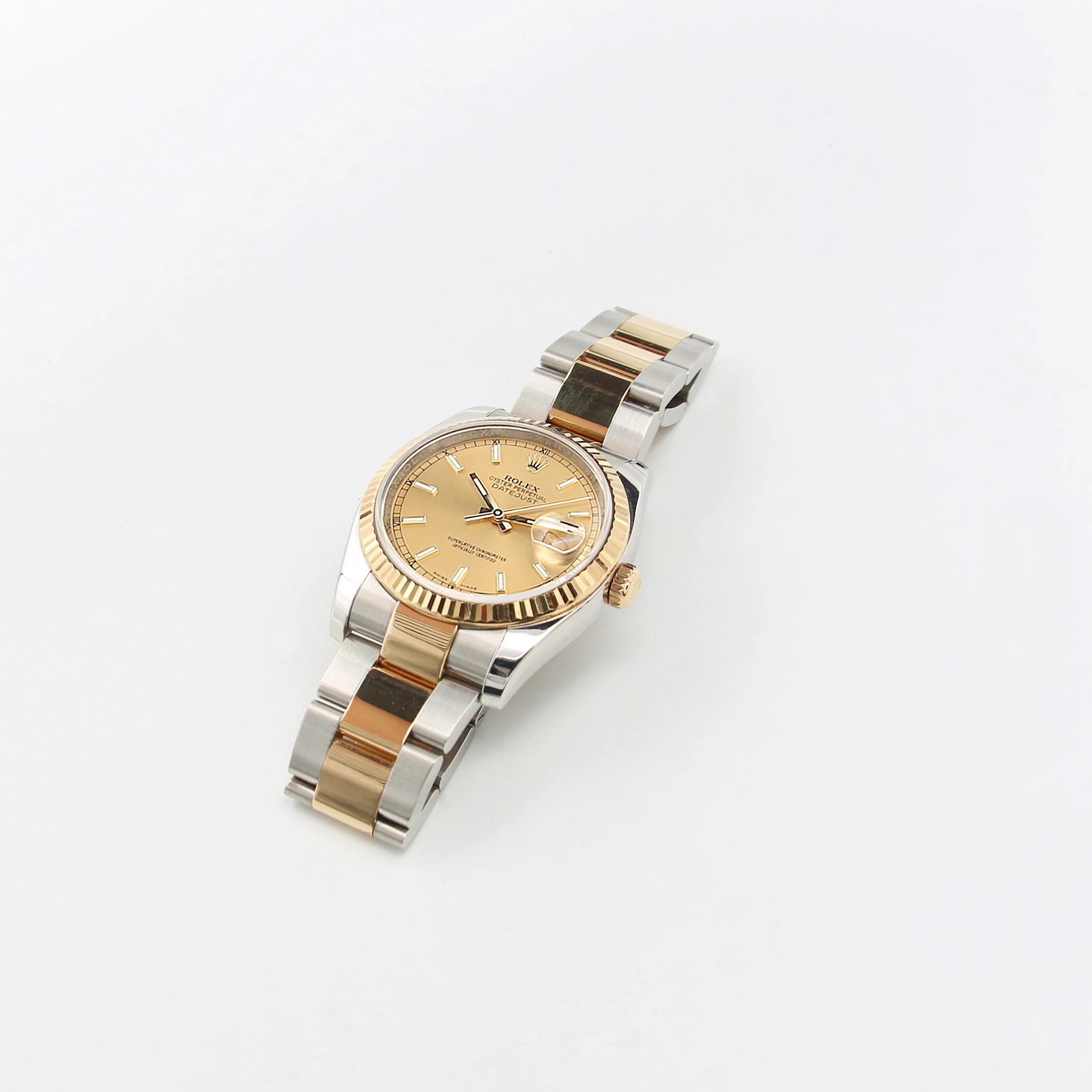 Rolex Datejust ref. 116233 Champagne Dial - Oyster Bracelet - Full Set - Image 3