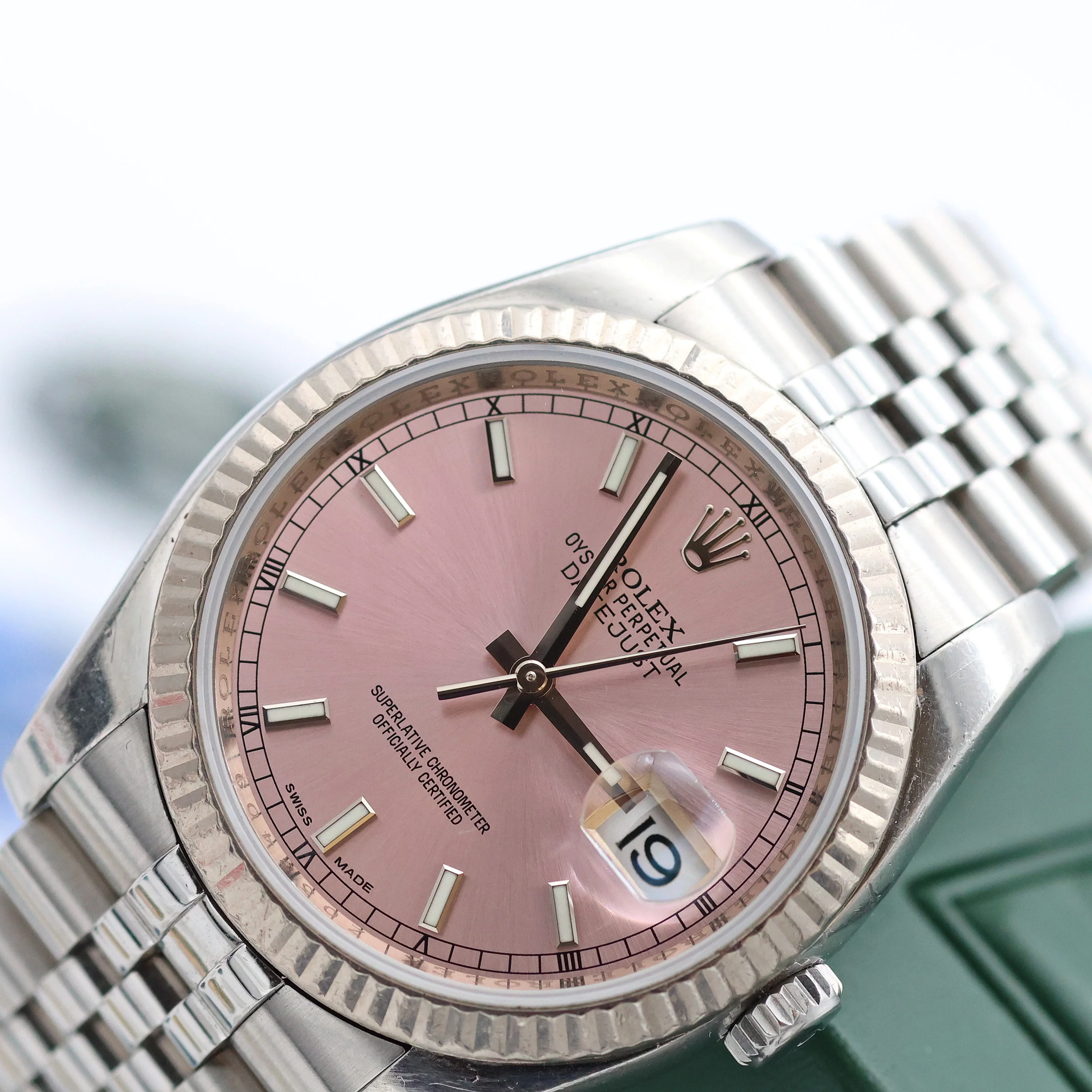 Rolex Datejust ref. 116234 Pink Dial - Jubilee - Image 8
