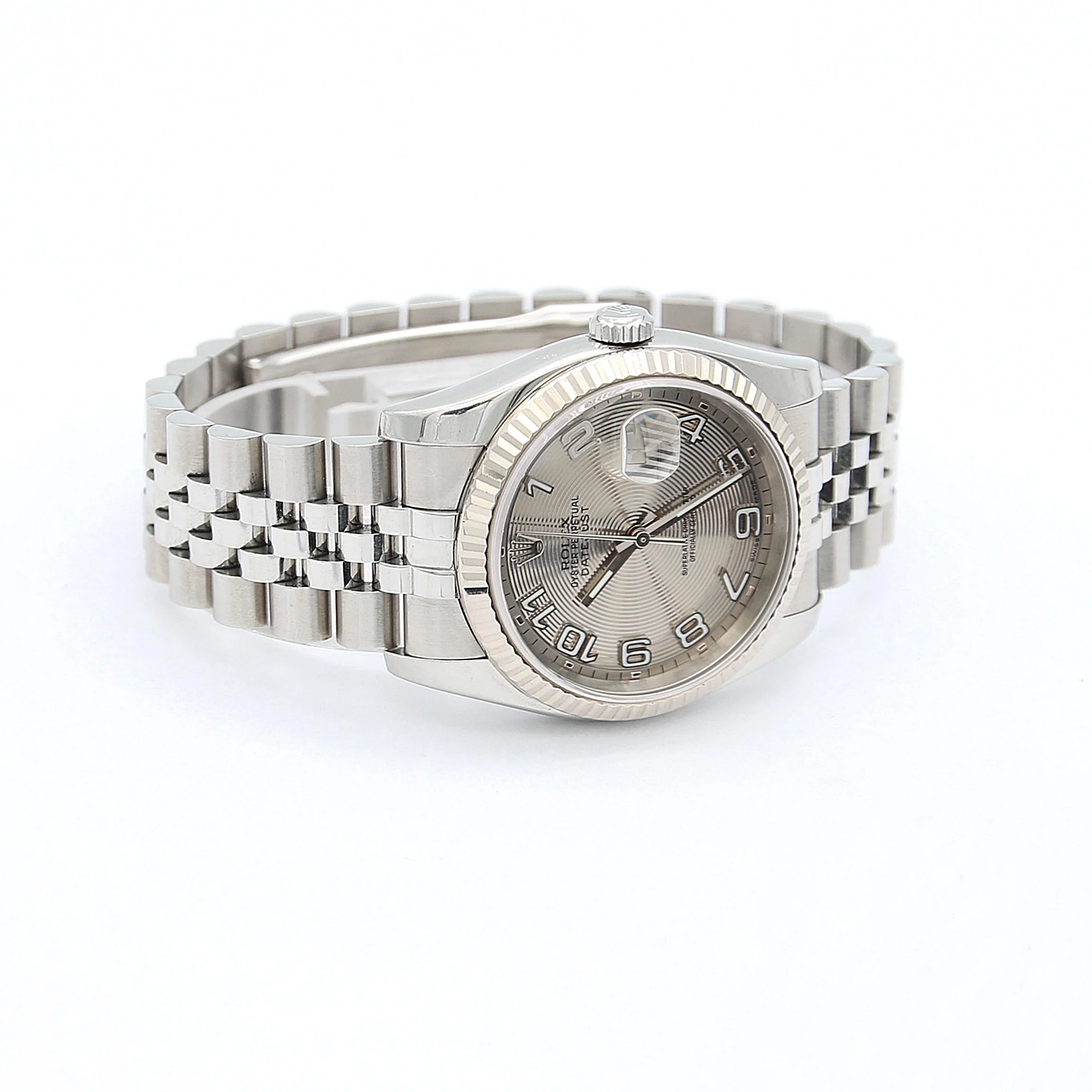 Rolex Datejust ref. 116234 Racing Concentric (Silver) Dial - Jubilee - Image 6