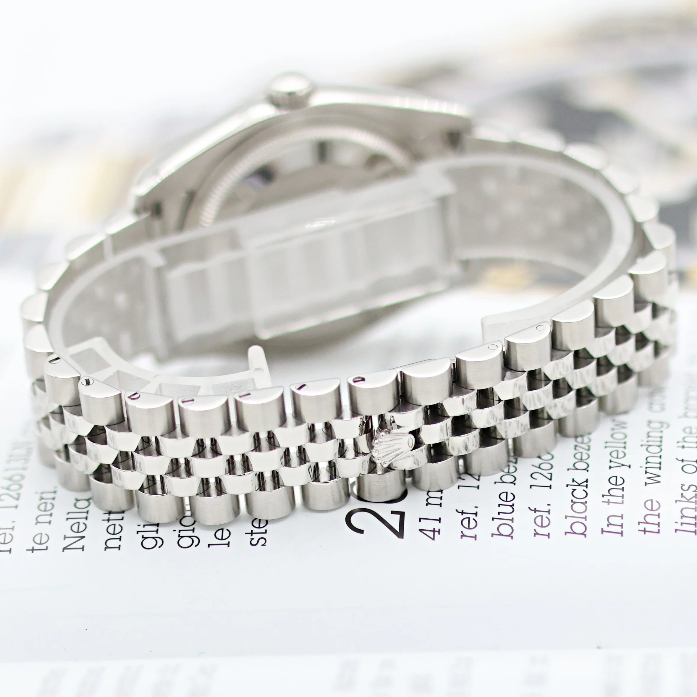 Rolex Datejust ref. 116234 Salmon Roman Dial - Jubilee - Full Set - Image 15