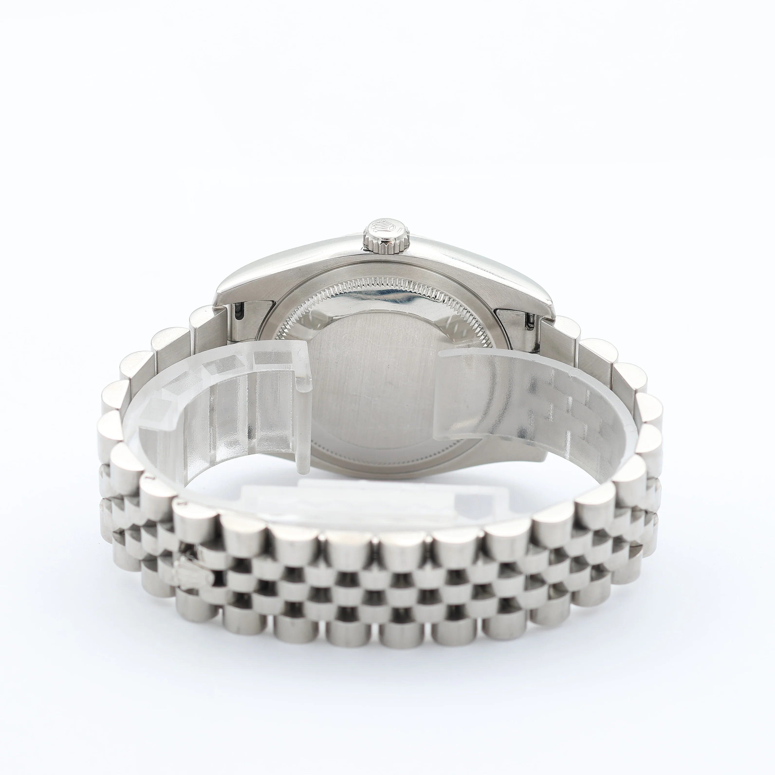 Rolex Datejust ref. 116234 Silver Computer Diamonds Dial - Jubilee Bracelet - Image 8