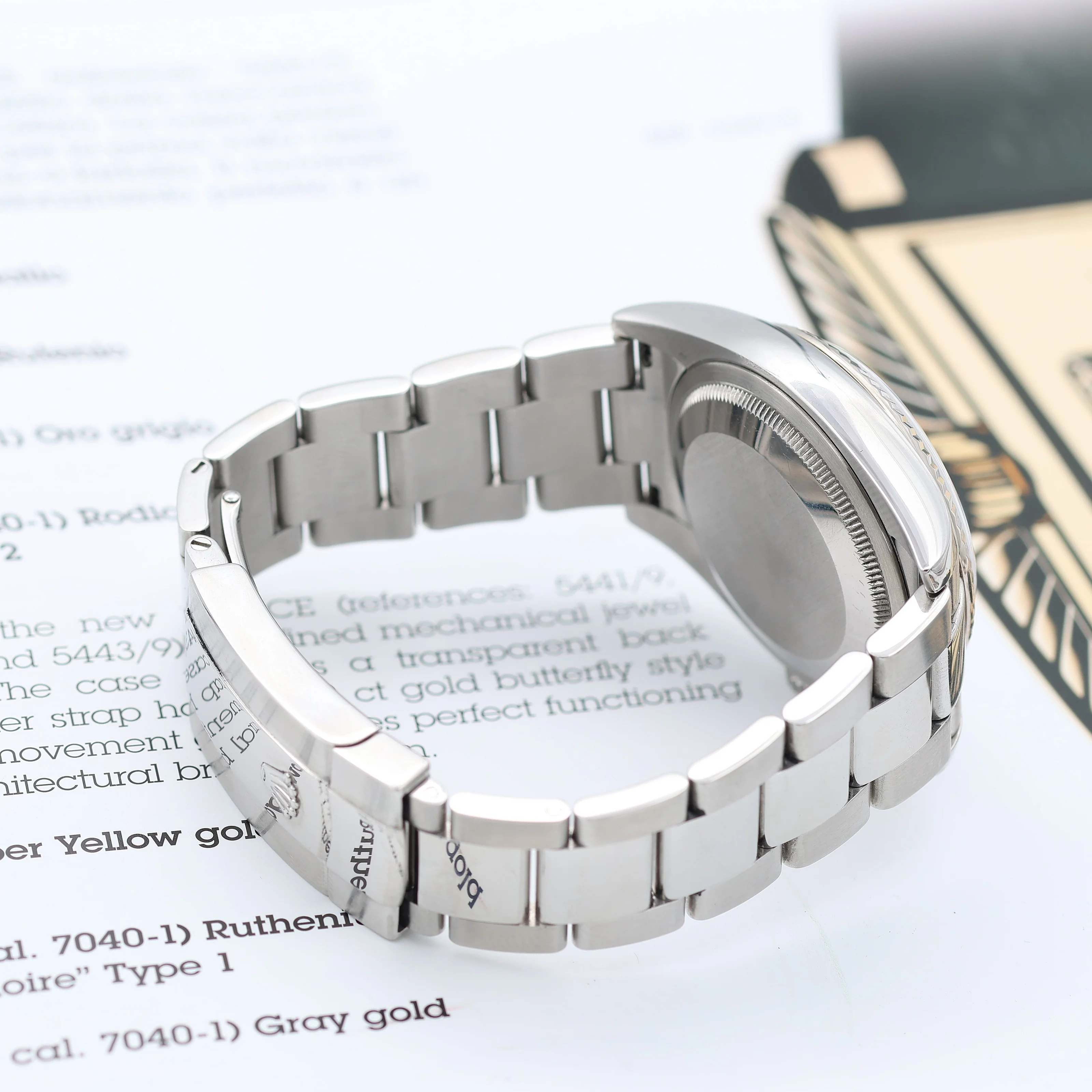 Rolex Datejust ref. 116234 Silver Roman Dial - Oyster Bracelet - Full Set - Image 8