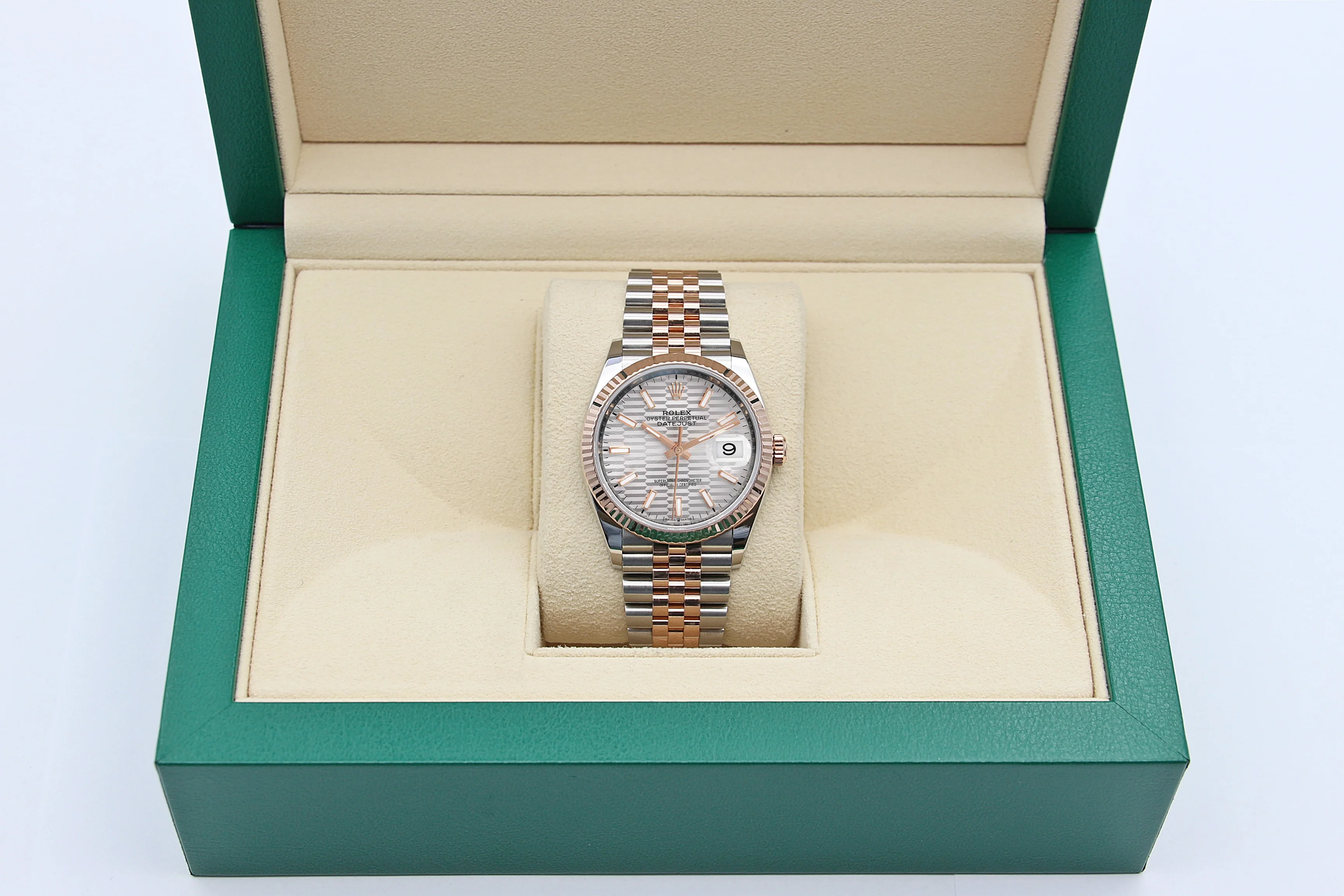 Rolex Datejust ref. 126231 - Silver Motif Dial - Full Set - Image 2