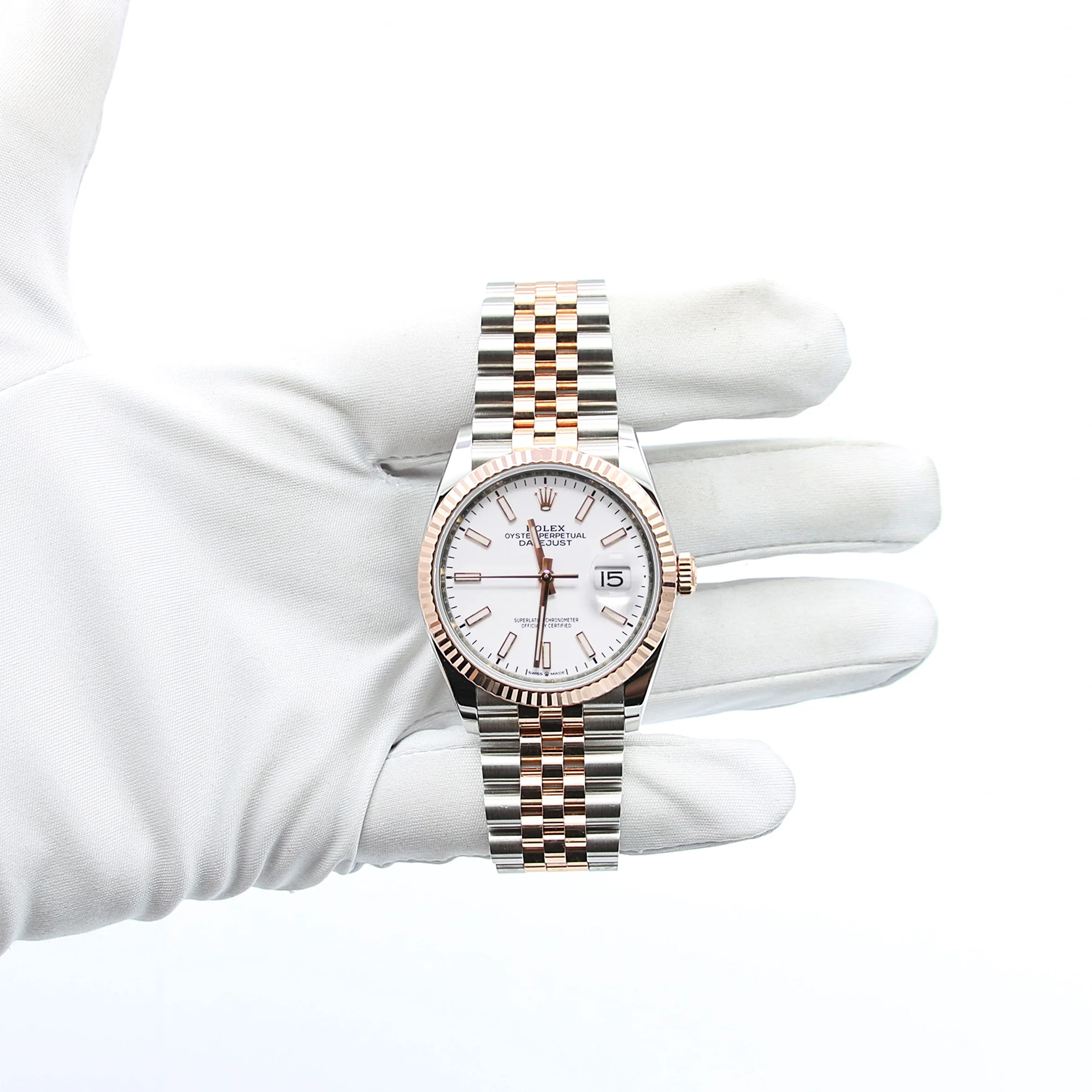 Rolex Datejust ref. 126231 - White Dial - Full Set - Image 3