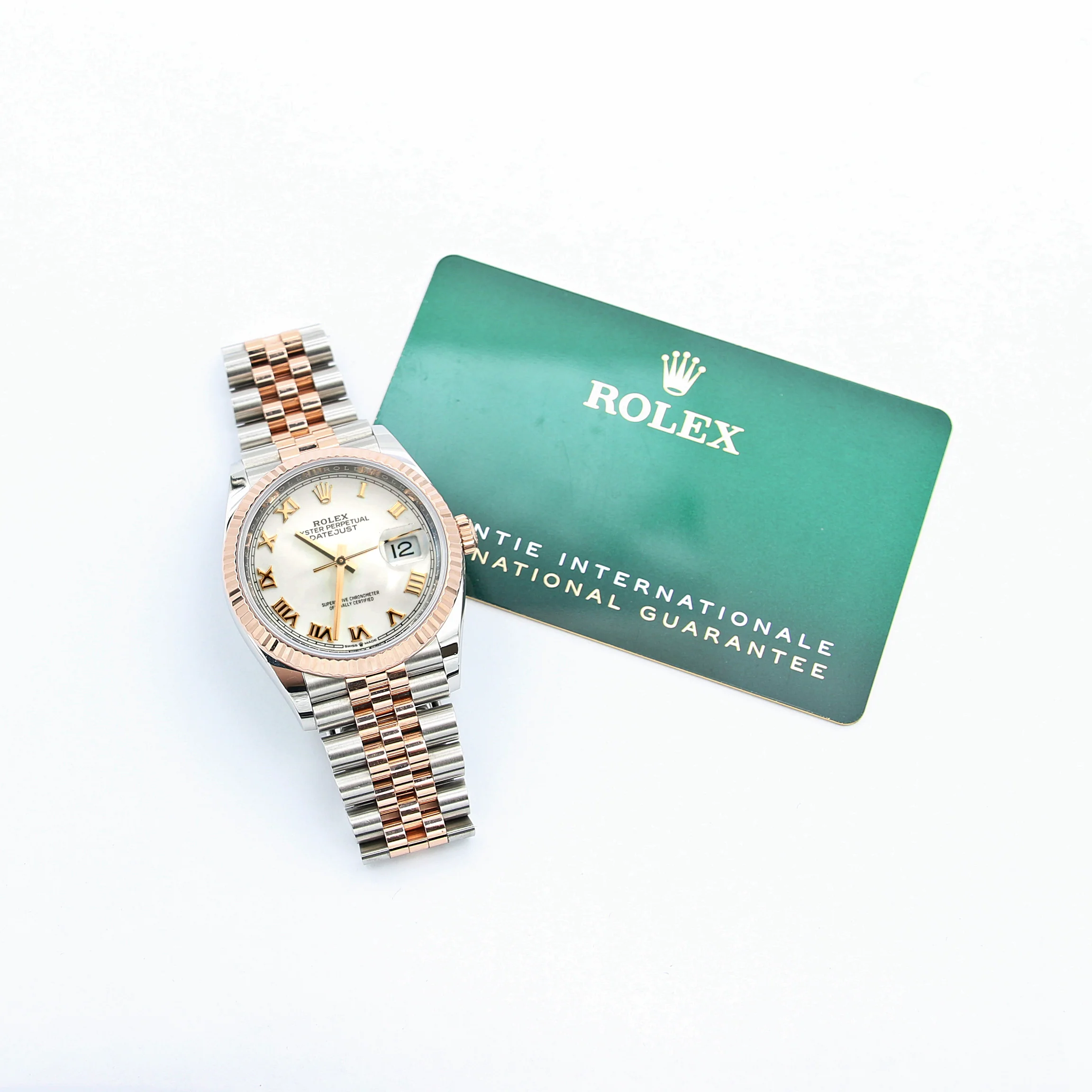 Rolex Datejust ref. 126231 - White Roman Dial - Full Set - Image 4