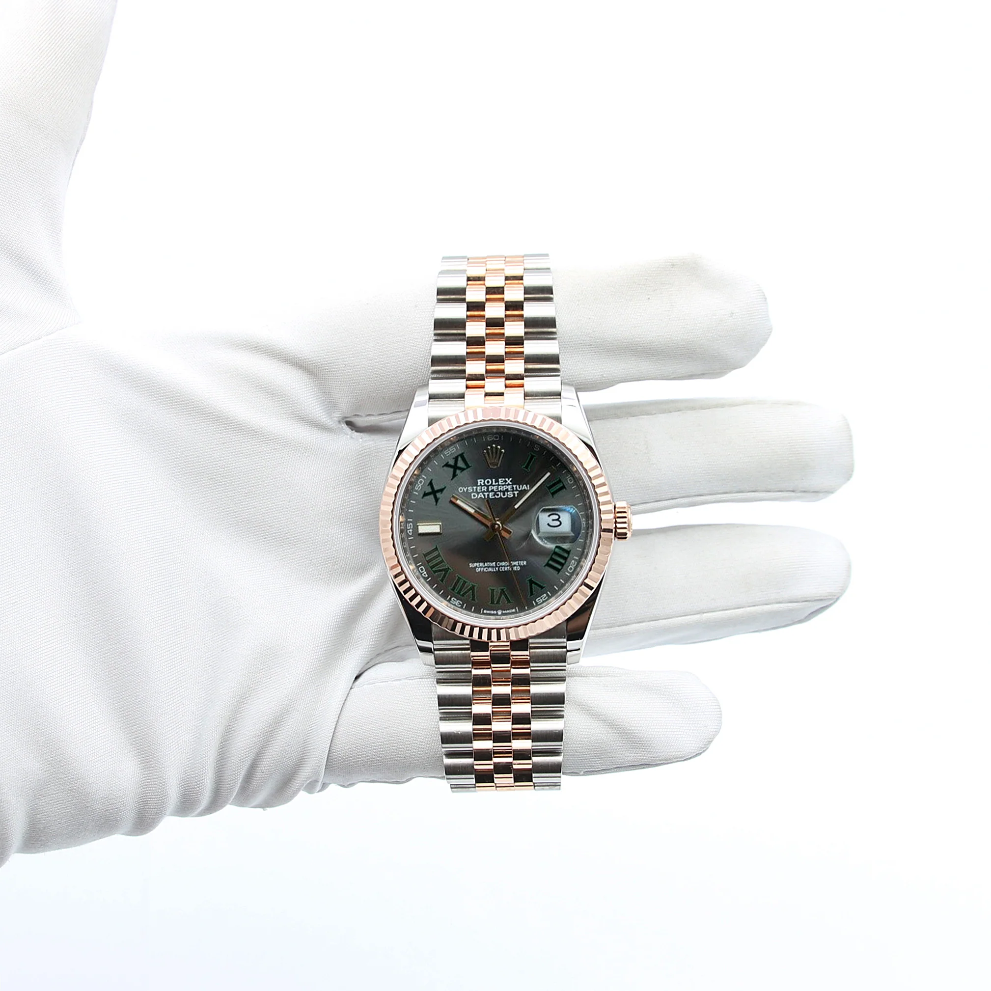 Rolex Datejust ref. 126231 - Wimbledon Dial - Full Set - Image 3