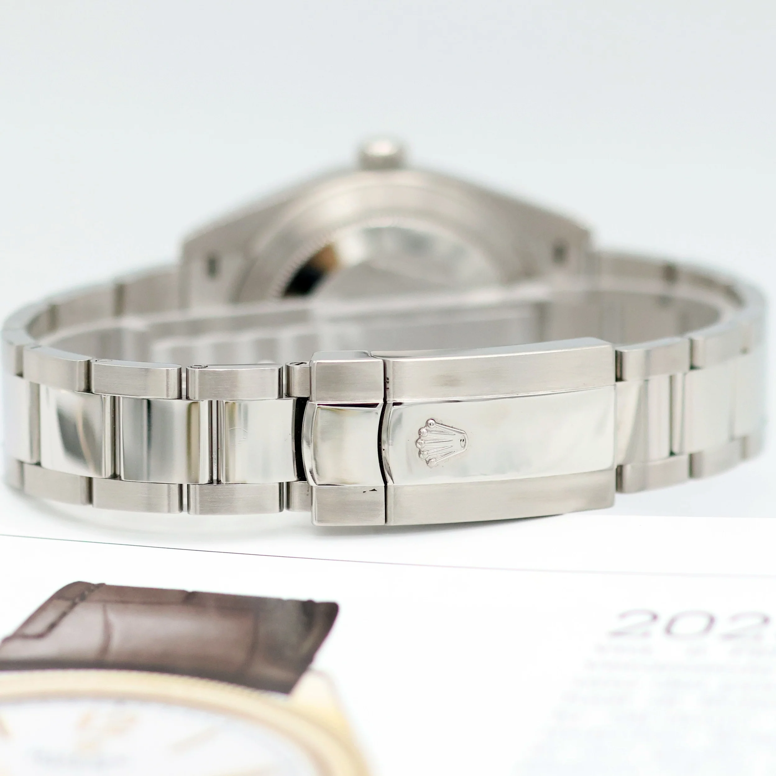 Rolex Datejust ref. 126300 Blue Dial Oyster bracelet - Full Set - Image 11