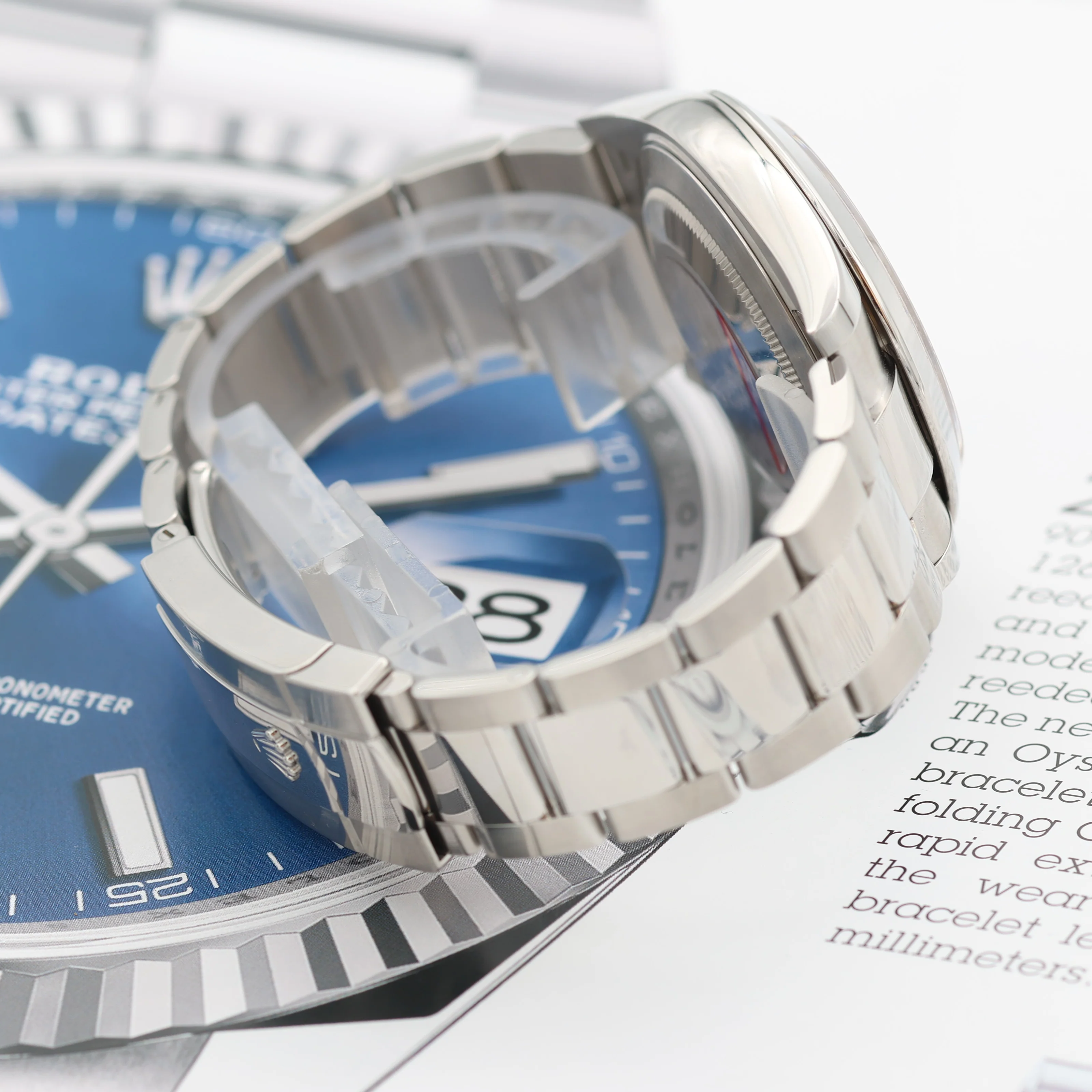 ON SALE: Rolex Datejust ref. 126300 Slate Gray Dial Oyster bracelet - Full Set - Image 8
