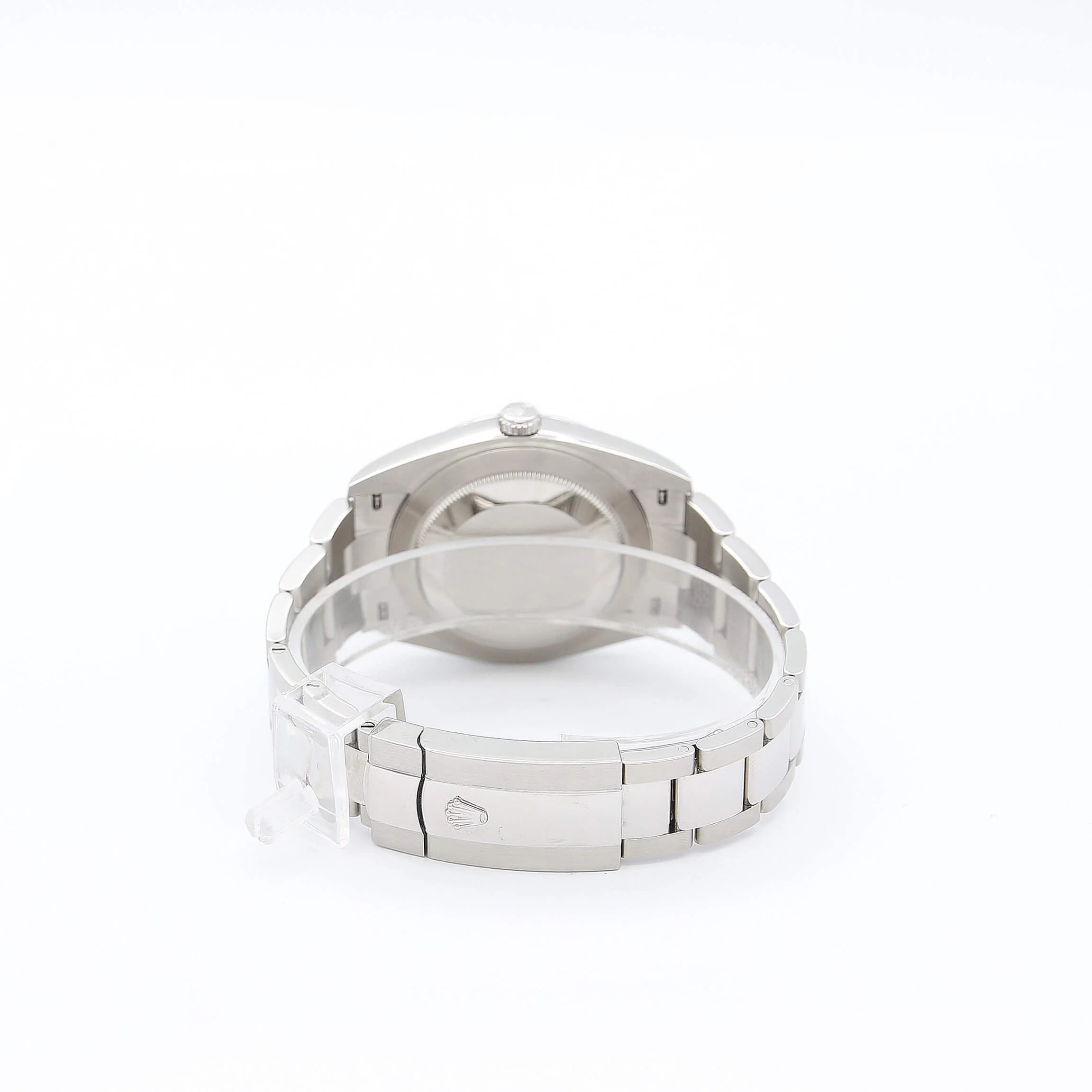 Rolex Datejust ref. 126300 White Roman Dial Oyster bracelet - Full Set - Image 3