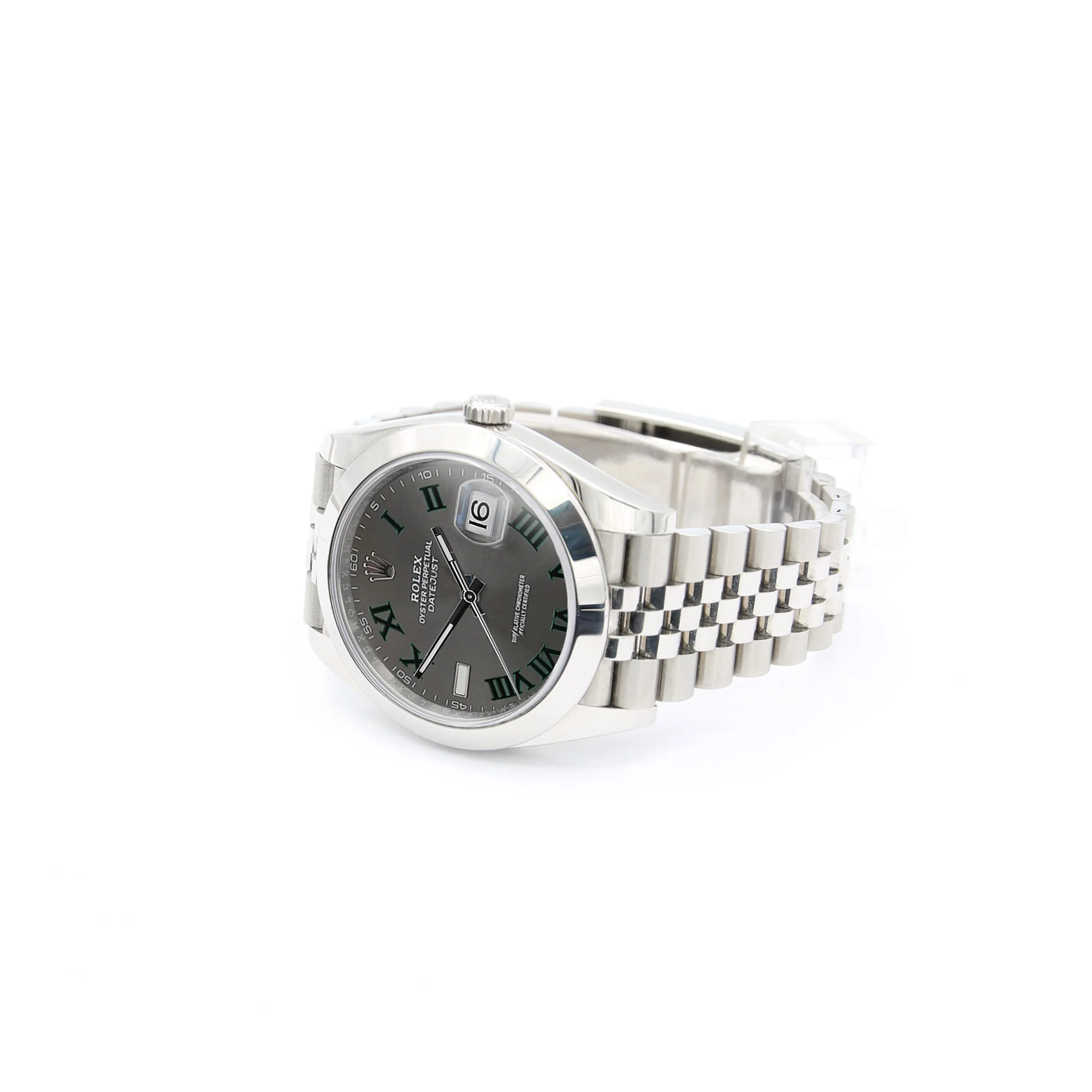 Rolex Datejust ref. 126300 Wimbledon Dial Jubilee bracelet - Full Set - Image 3