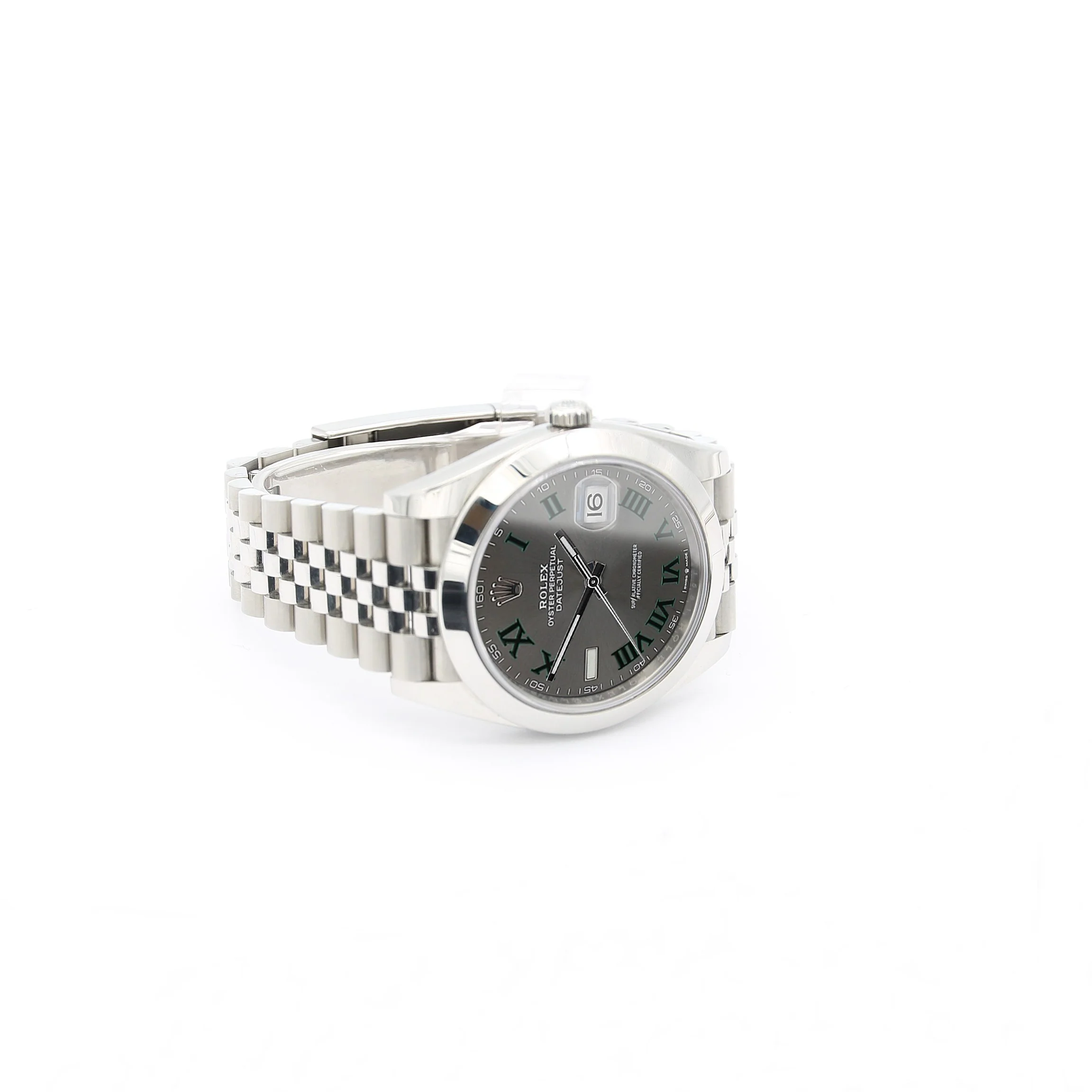 Rolex Datejust ref. 126300 Wimbledon Dial Jubilee bracelet - Full Set - Image 5