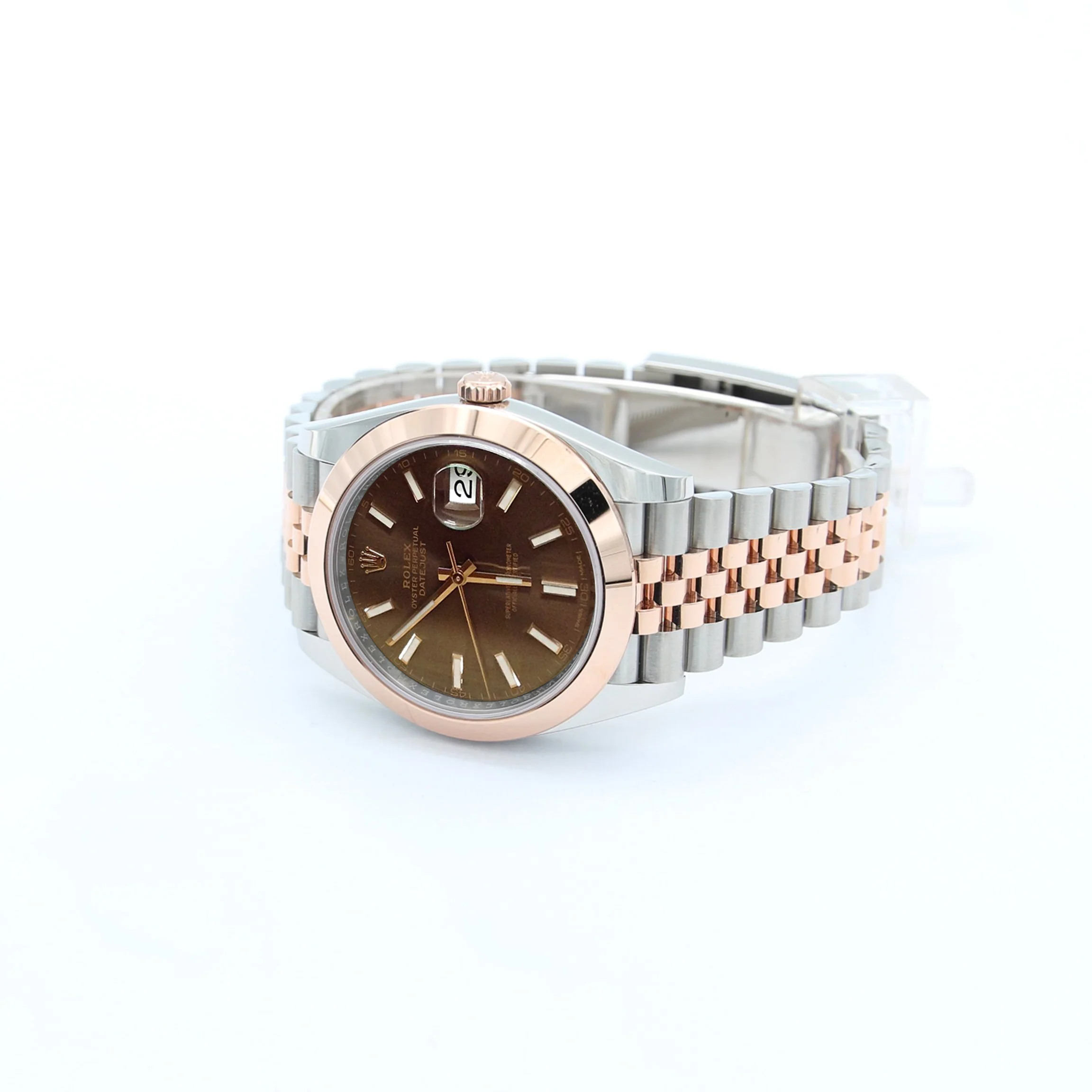 Rolex Datejust ref. 126301 Chocolate Dial Jubilee bracelet - Full Set - Image 5