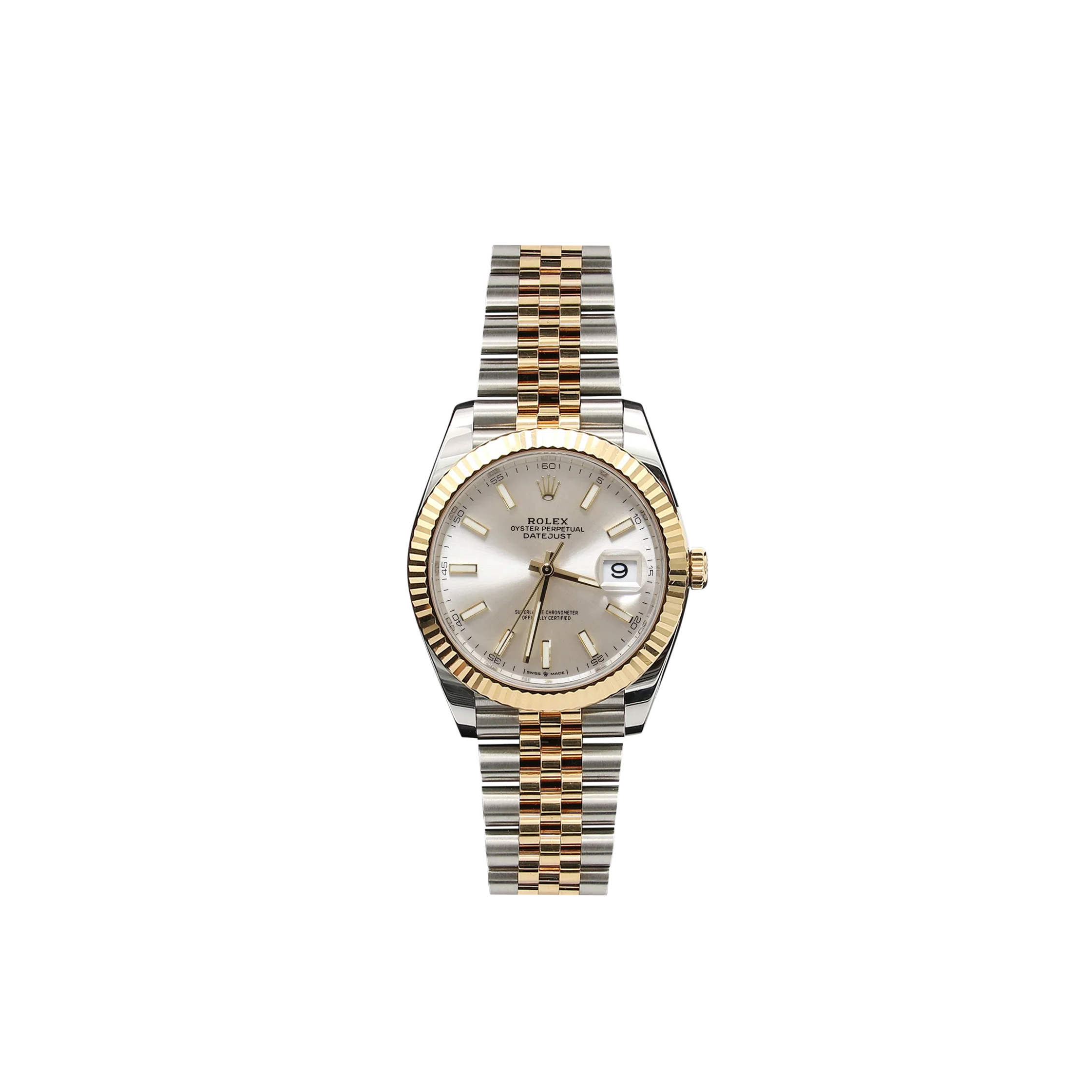 Rolex Datejust ref. 126333 Silver Dial Jubilee bracelet - Full Set