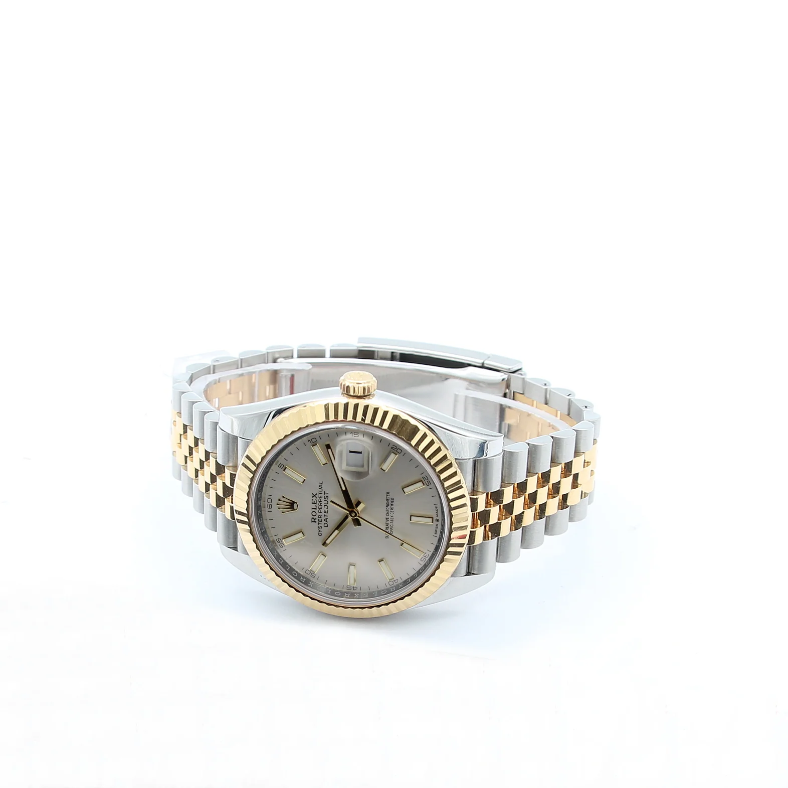 Rolex Datejust ref. 126333 Silver Dial Jubilee bracelet - Full Set - Image 5