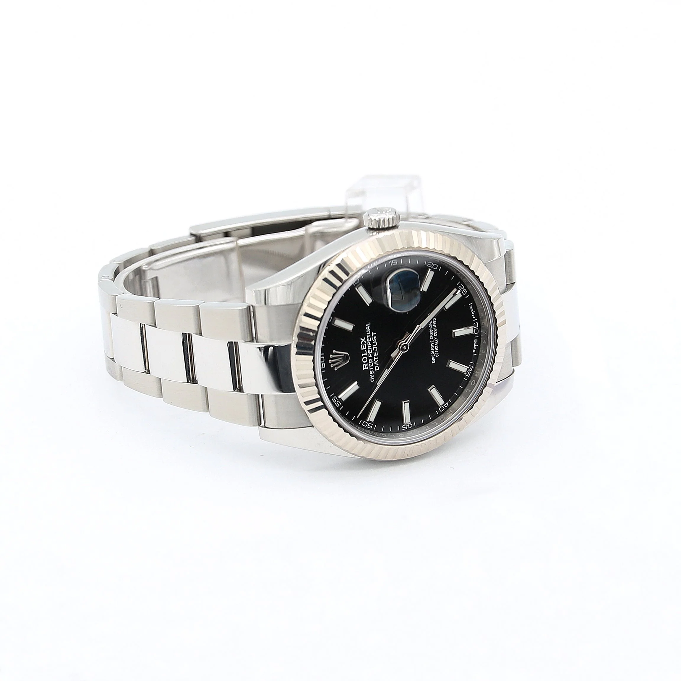 Rolex Datejust ref. 126334 Black Dial Oyster bracelet - Full Set - Image 4