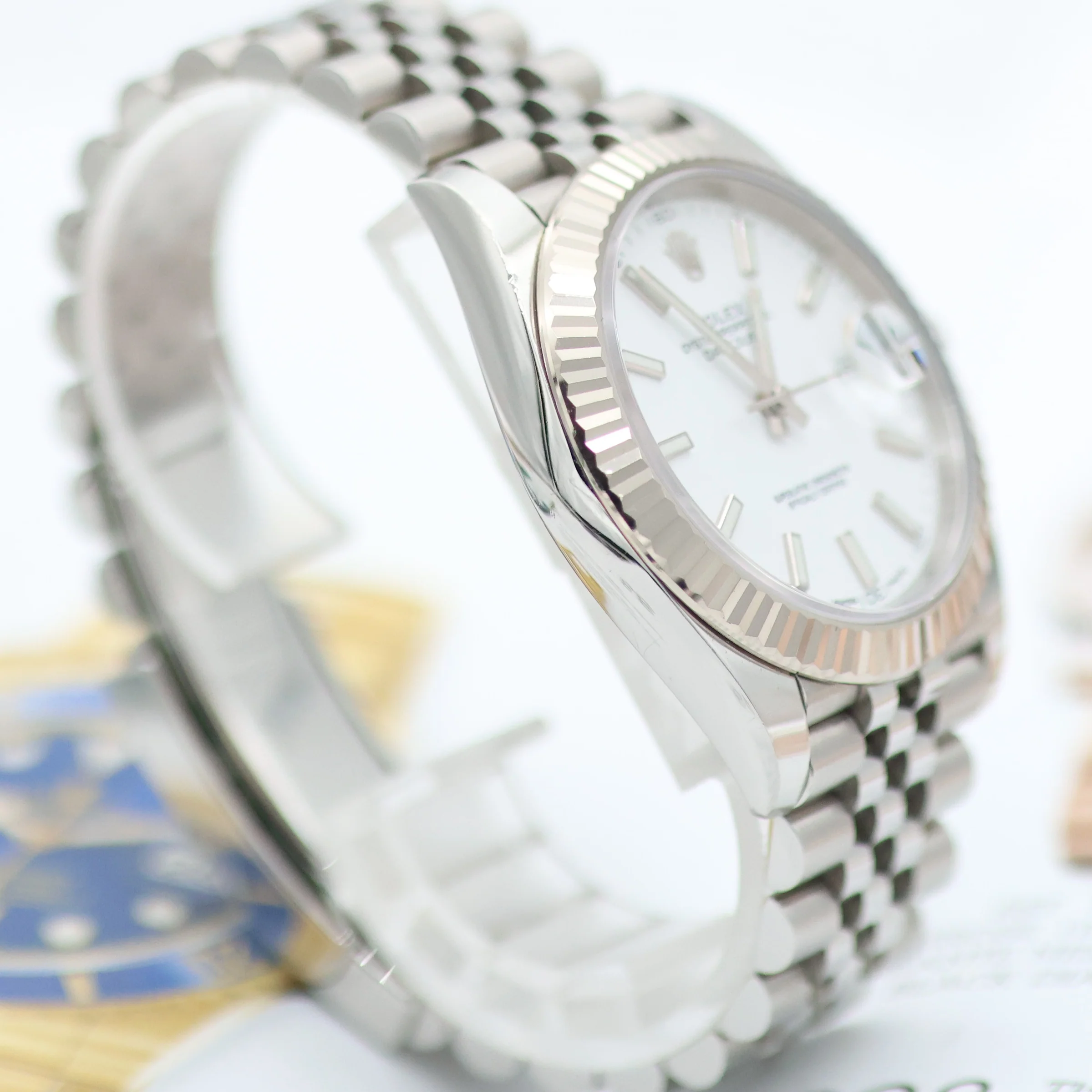 Rolex Datejust ref. 126334 White Dial Jubilee bracelet - Full Set - Image 13