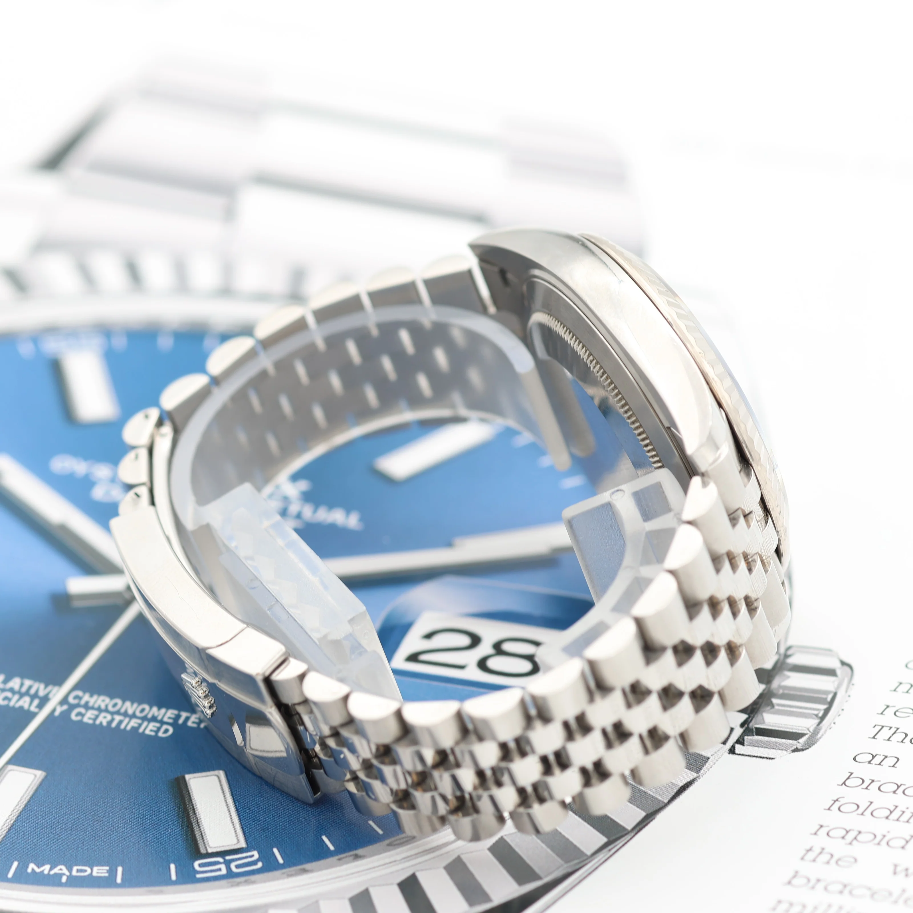 Rolex Datejust ref. 126334 Wimbledon Dial Jubilee bracelet - Full Set - Image 10