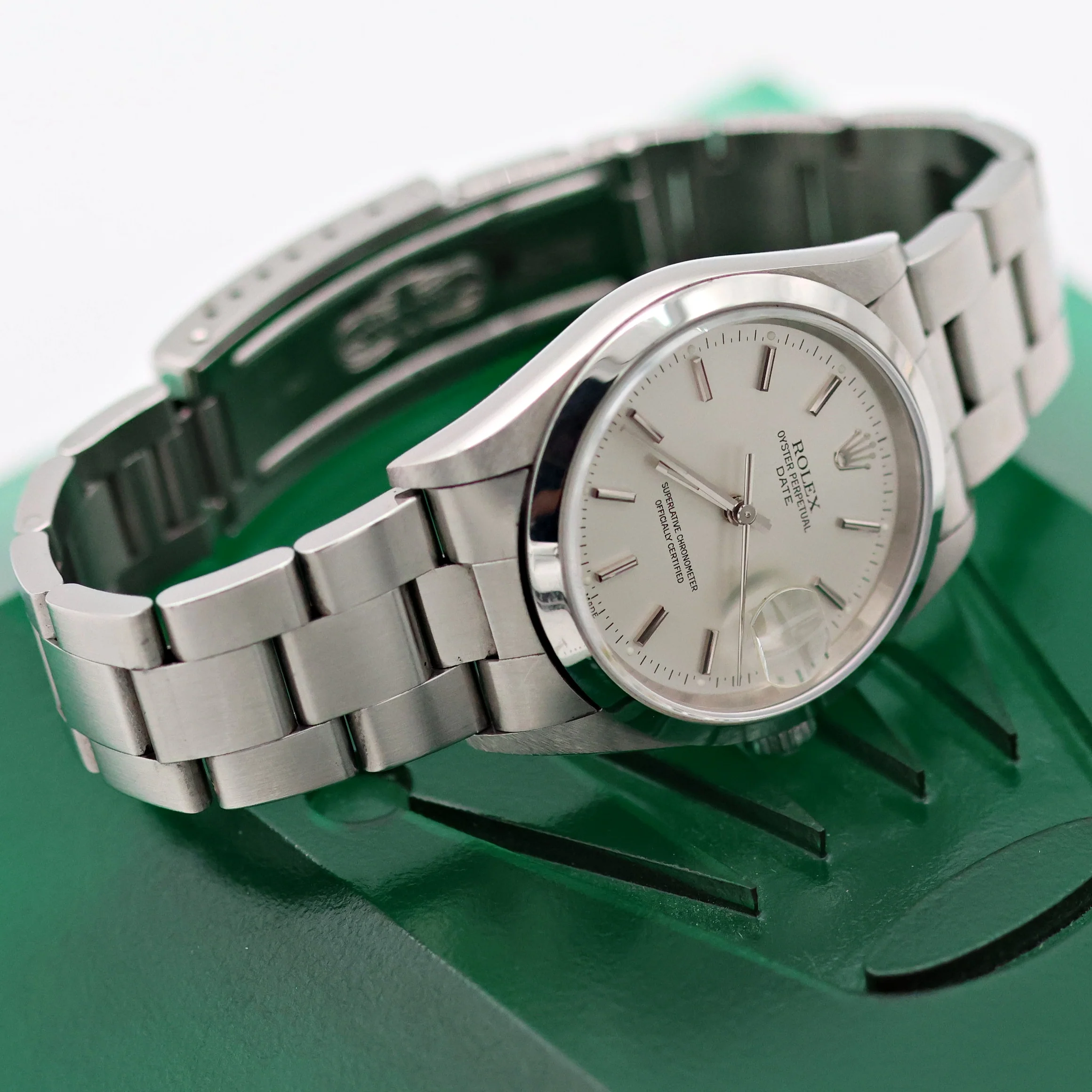 Rolex Date ref. 15200 - Silver Dial - Full set - Image 17