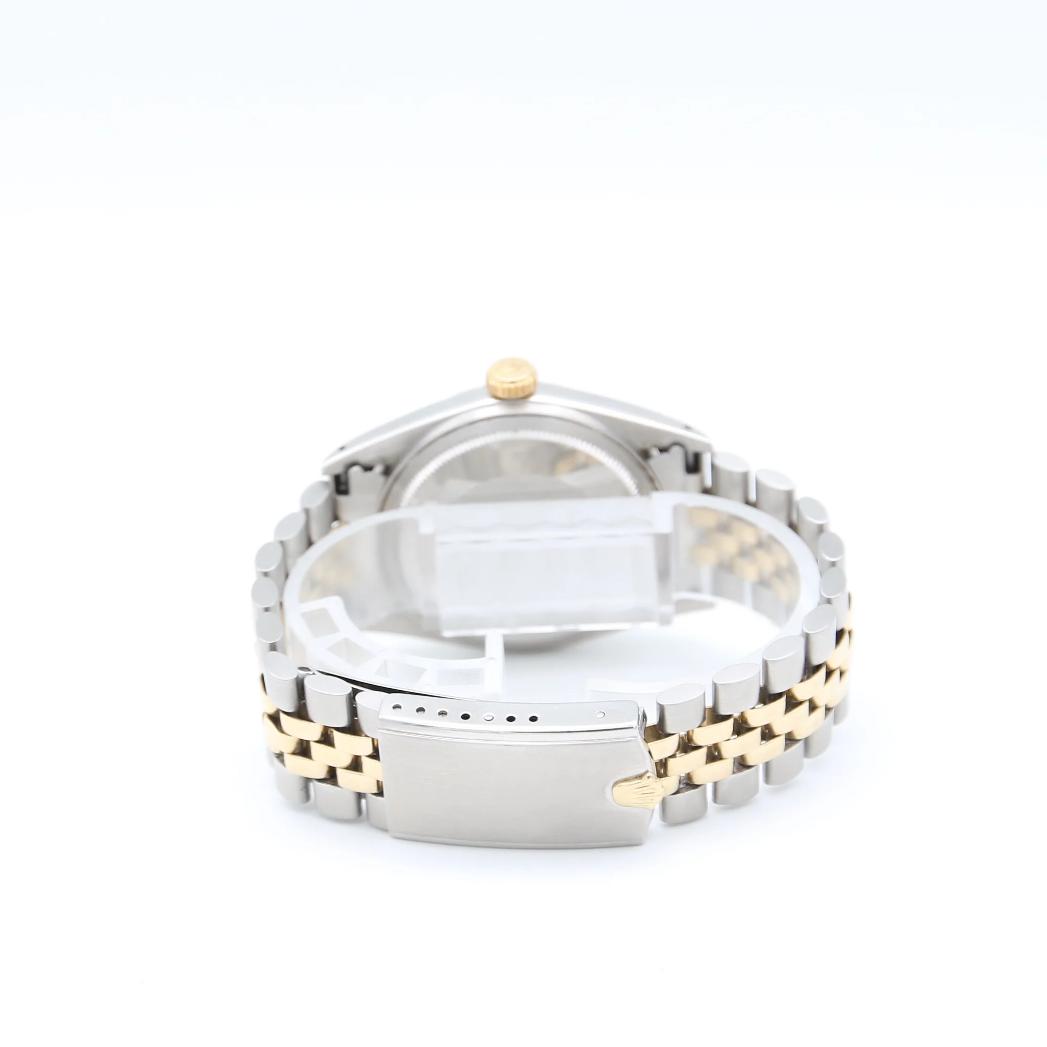 Rolex Datejust ref. 1601 - Champagne Dial - Steel/Gold - American Ovolini Bracelet - Image 6