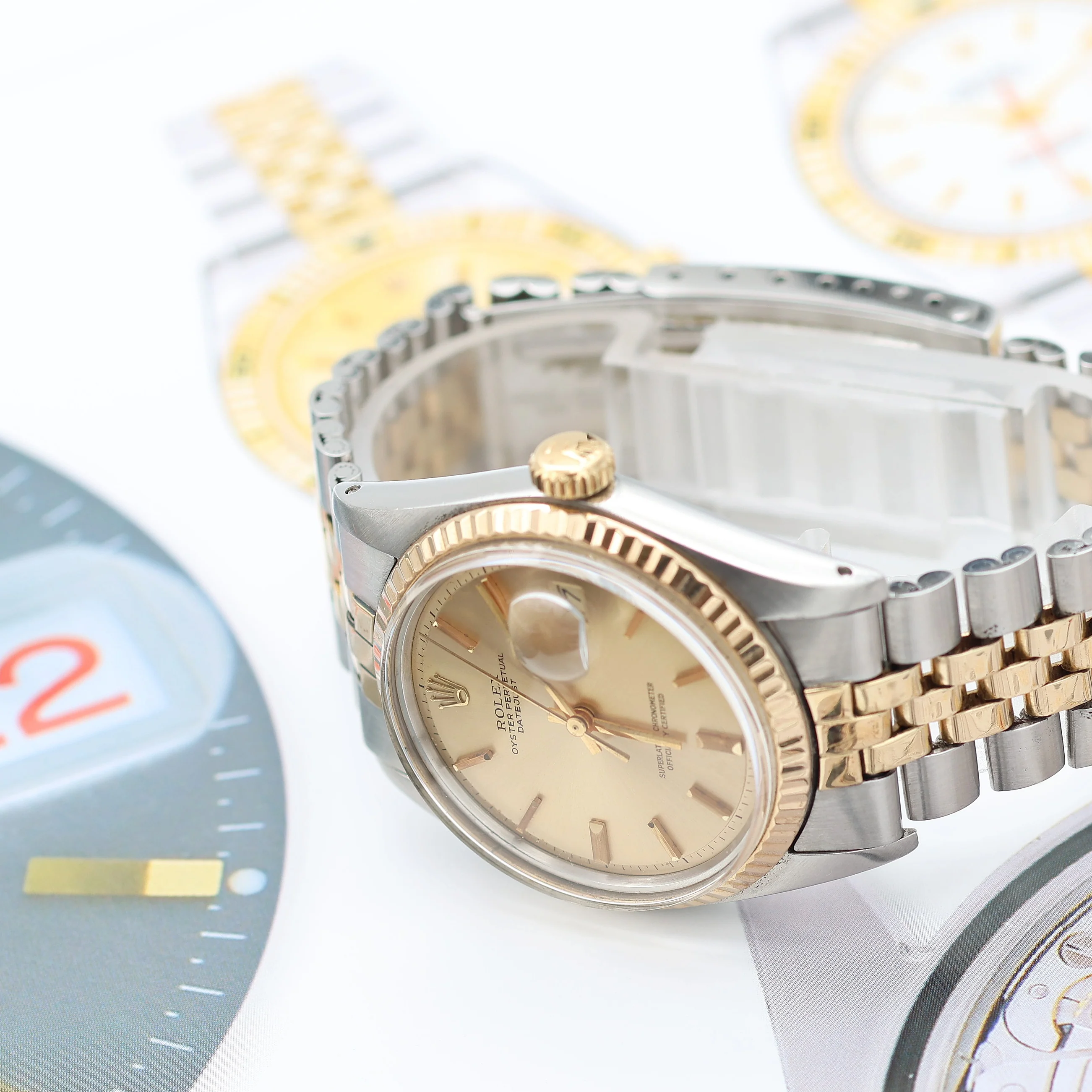 Rolex Datejust ref. 1601 - Champagne Dial (V III) - Jubilee Bracelet - Image 7