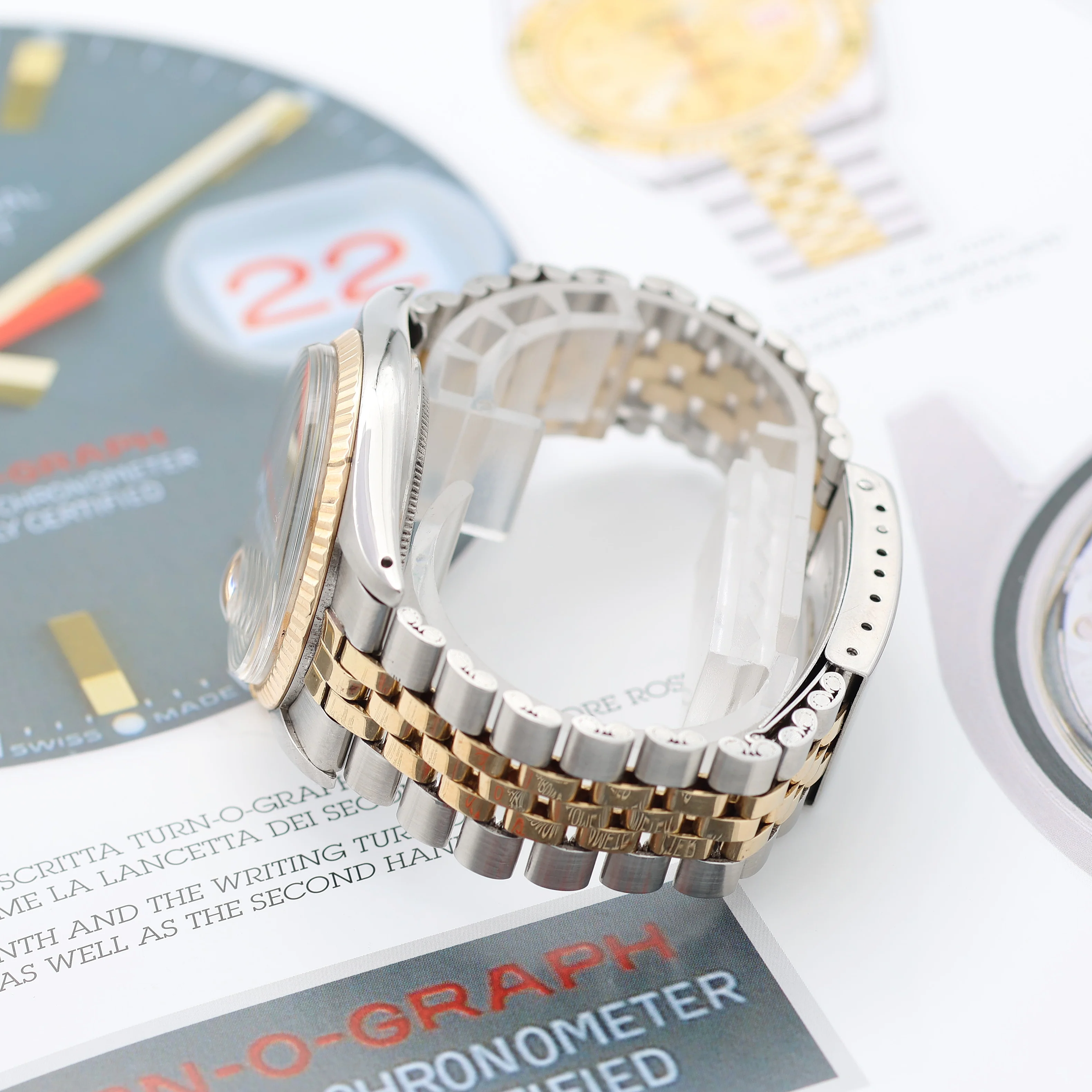 Rolex Datejust ref. 1601 - Champagne Dial (V III) - Jubilee Bracelet - Image 8