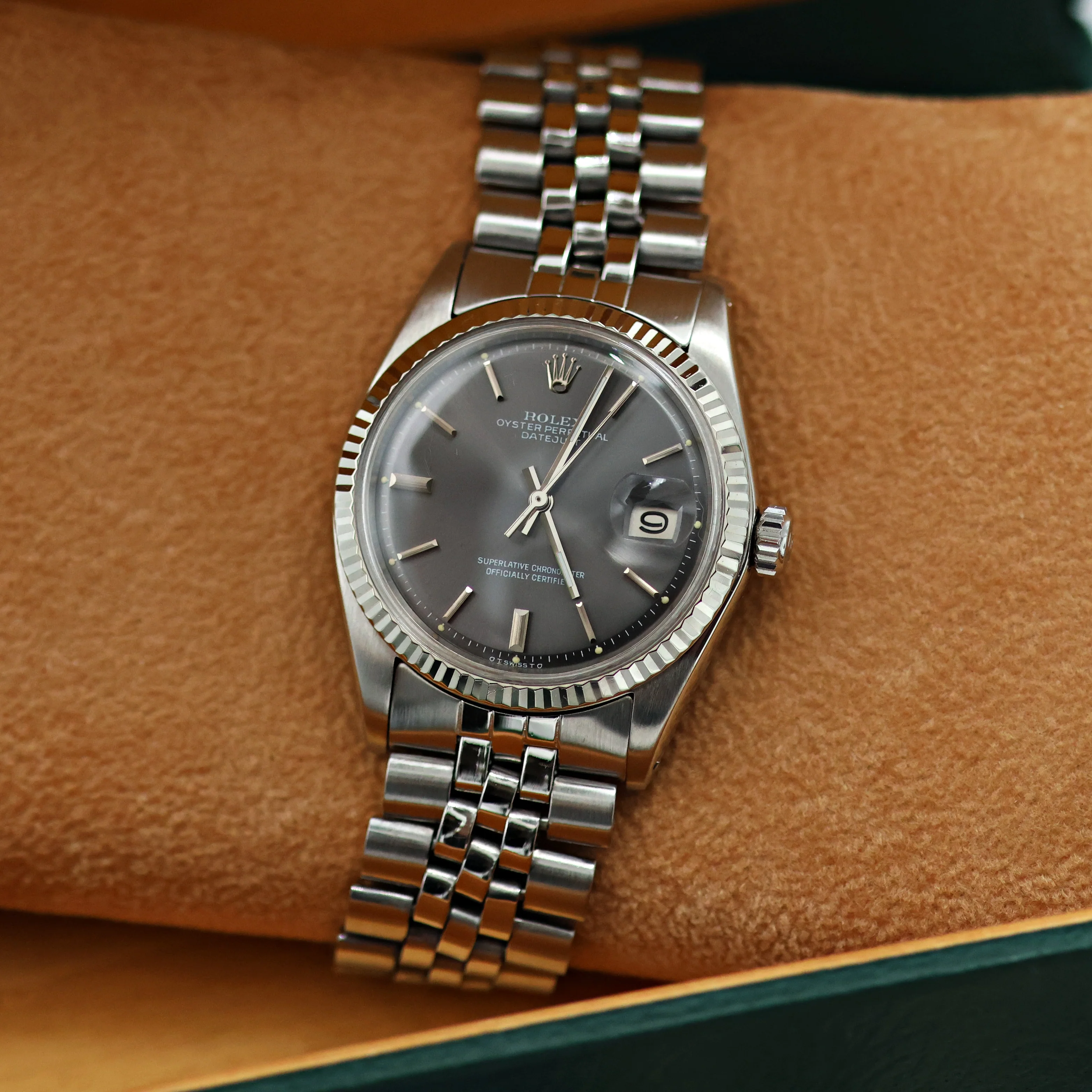 Rolex Datejust ref. 1601 - Grey Dial - Jubilee bracelet