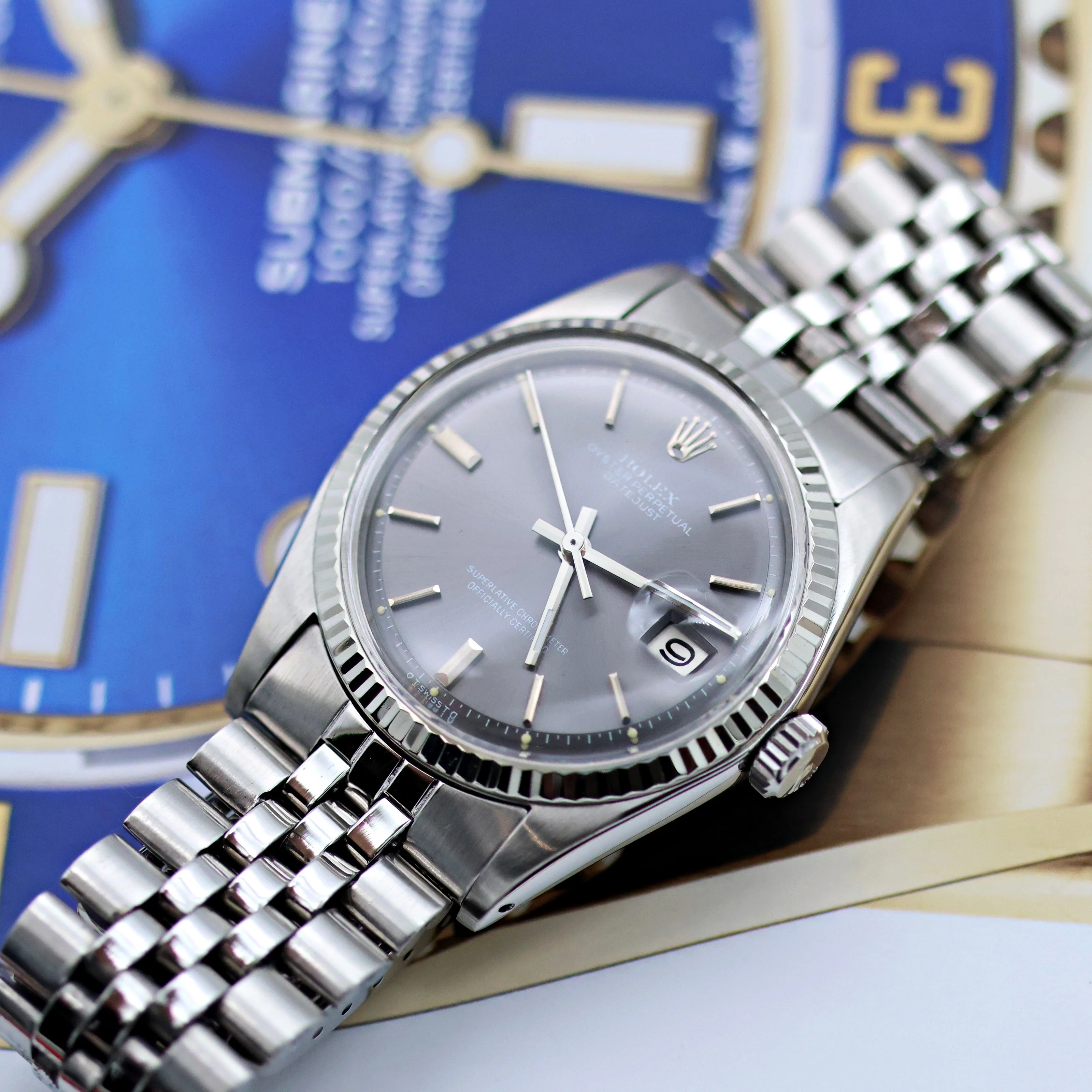 Rolex Datejust ref. 1601 - Grey Dial - Jubilee bracelet - Image 10