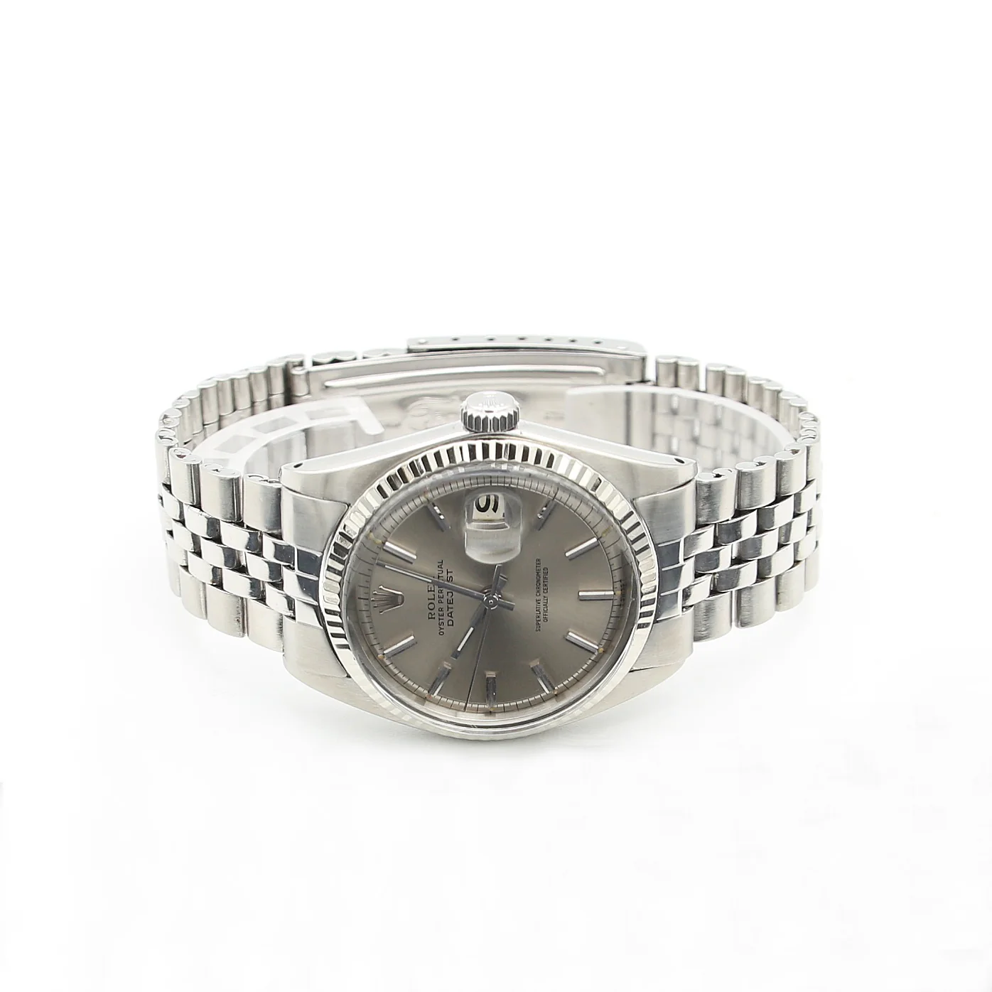 Rolex Datejust ref. 1601 - Grey "Ghost" Dial - Jubilee bracelet - Image 6