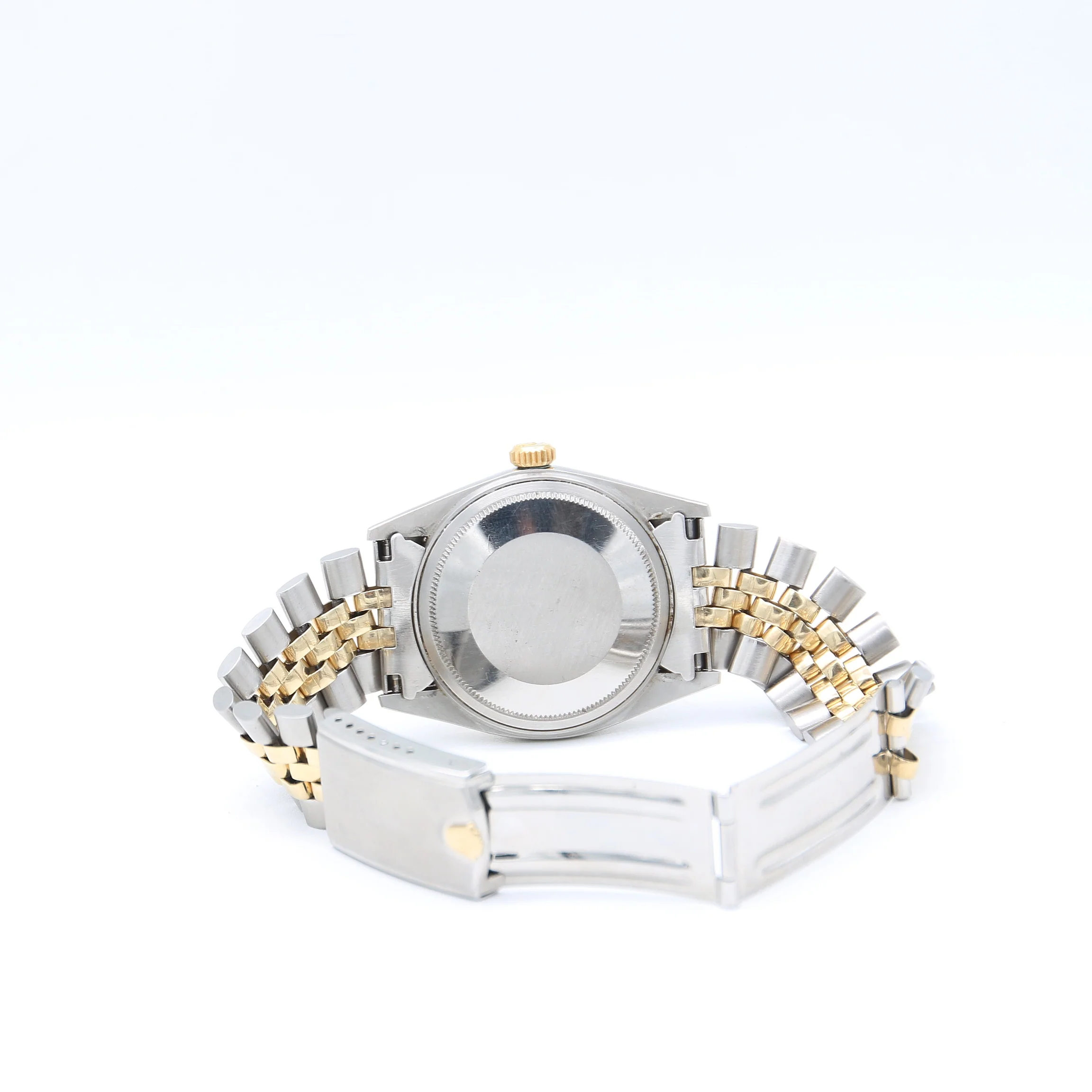Rolex Datejust ref. 1601 - Silver Dial - Steel/Gold - American Ovolini Bracelet - Image 7