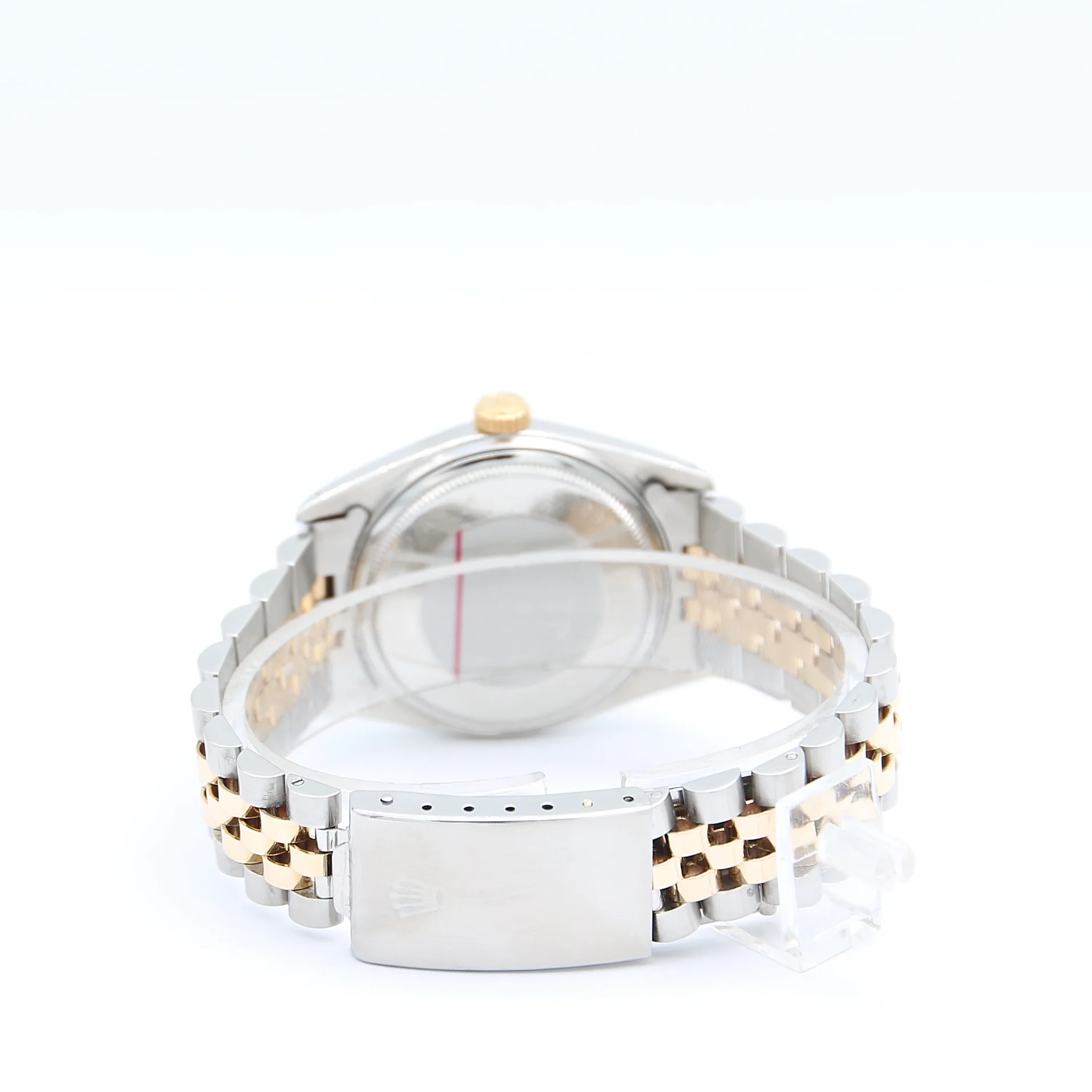 Rolex Datejust ref. 1601 Steel/Gold Bezel - Black Dial - Jubilee bracelet - Image 6
