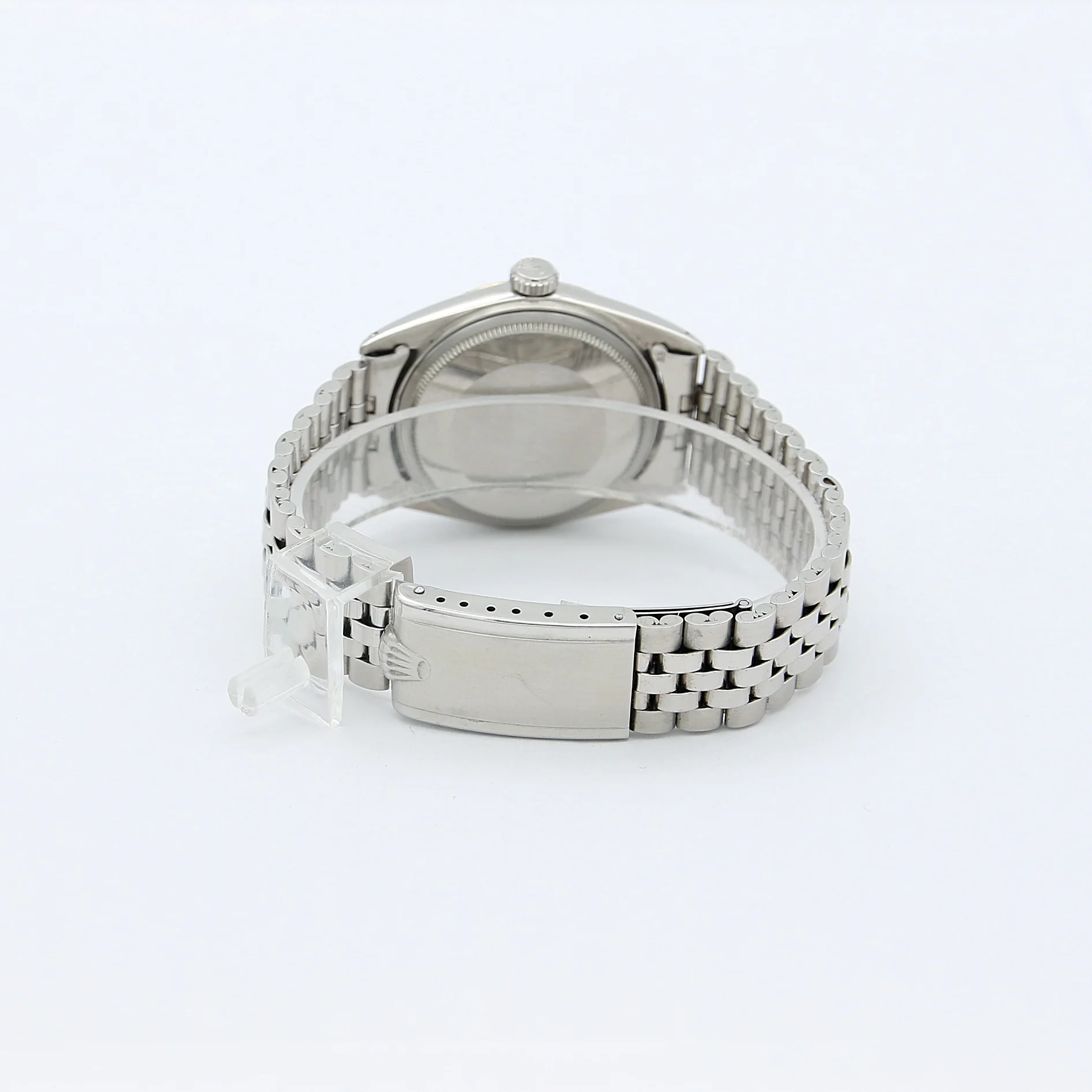 Rolex Datejust ref. 1601 - White Gold Bezel - White Buckley dial - Image 4