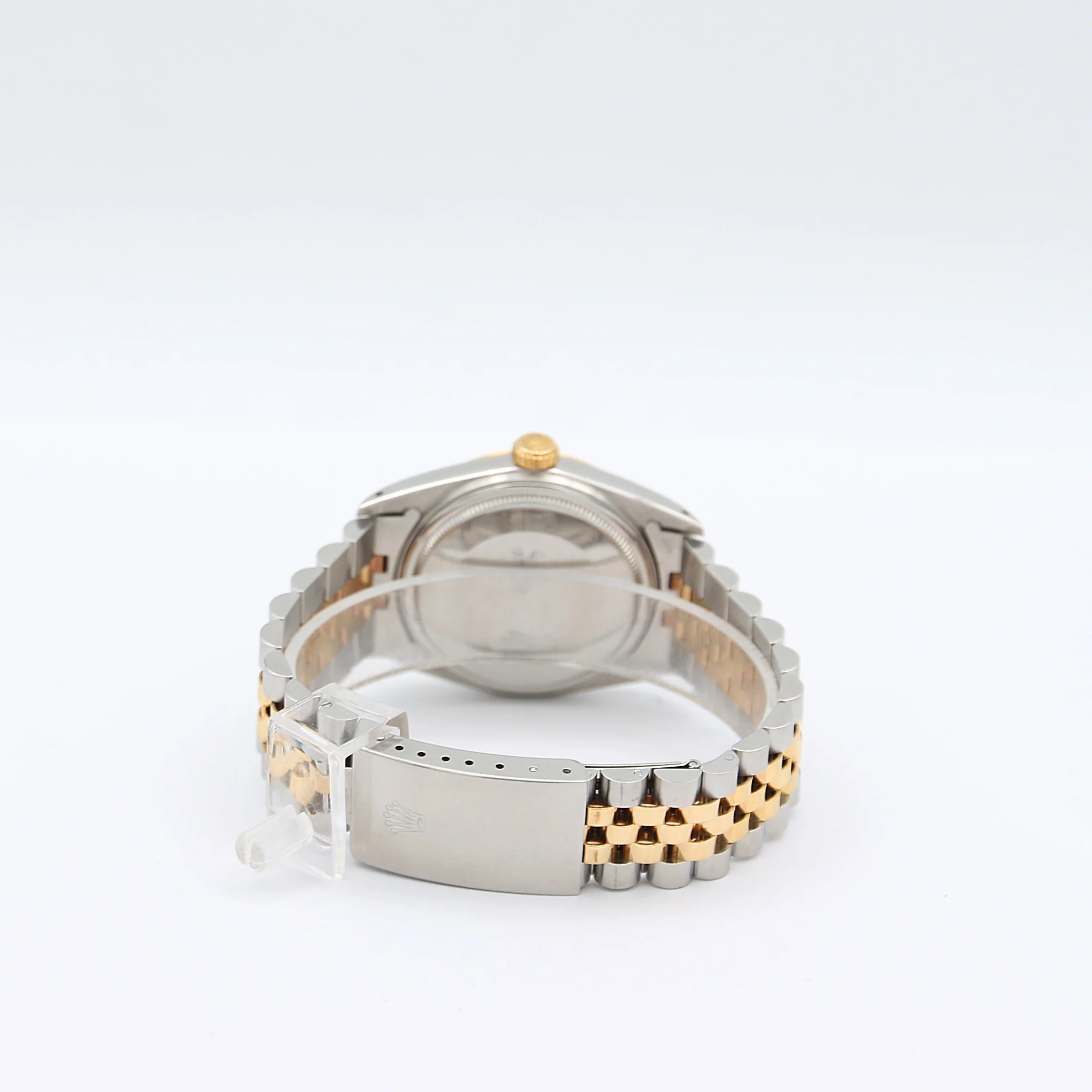 Rolex Datejust ref. 16013 -Steel/Gold - Champagne Small Diamonds dial - Image 4