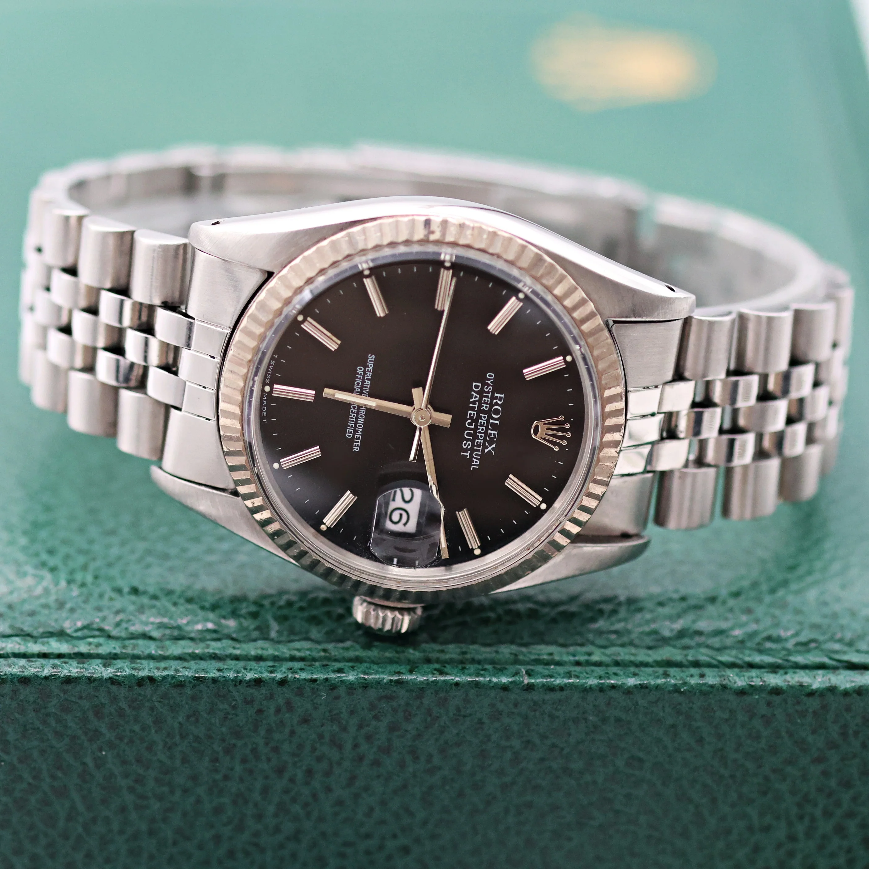 Rolex Datejust ref. 16014 - Black dial - Image 10