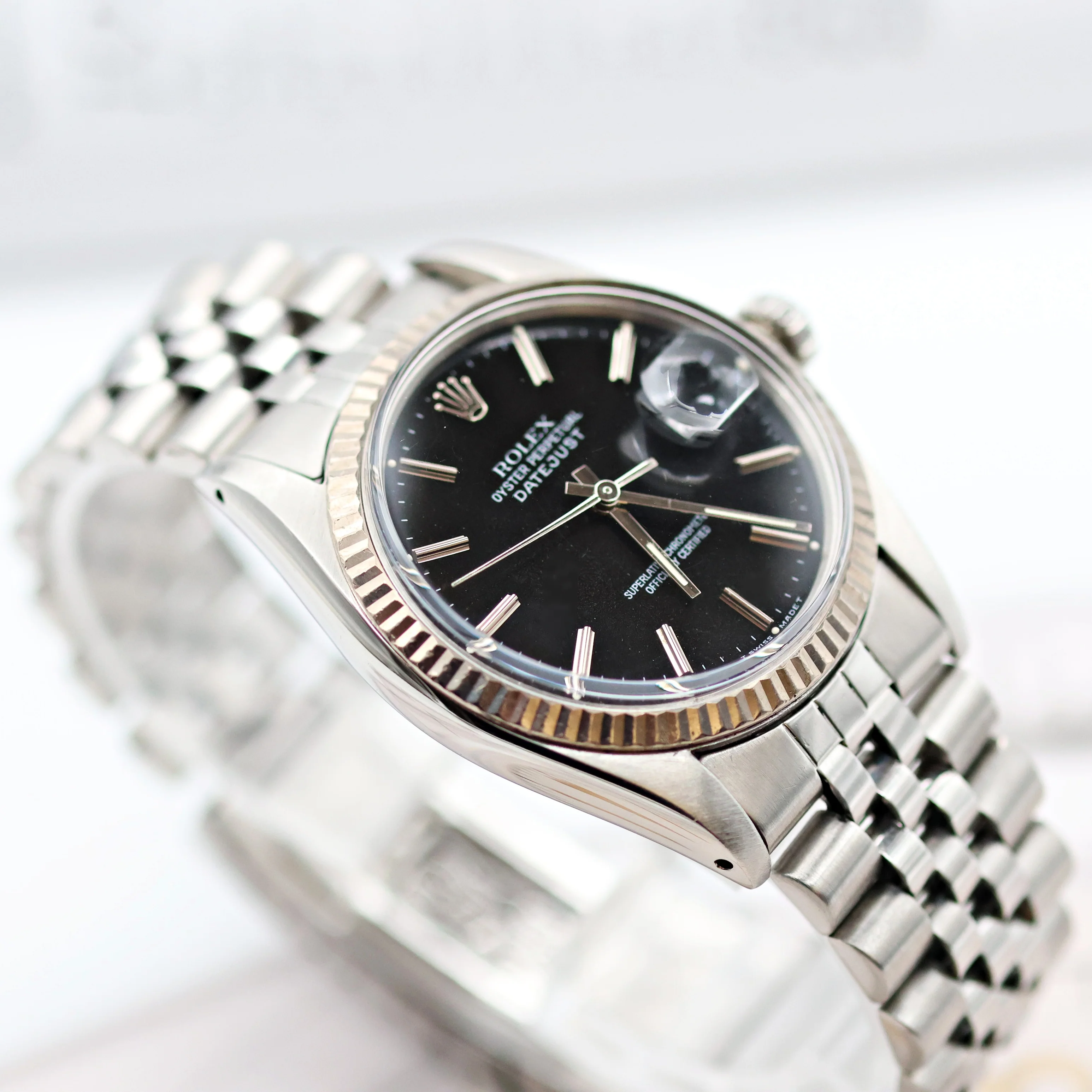 Rolex Datejust ref. 16014 - Black dial - Image 12