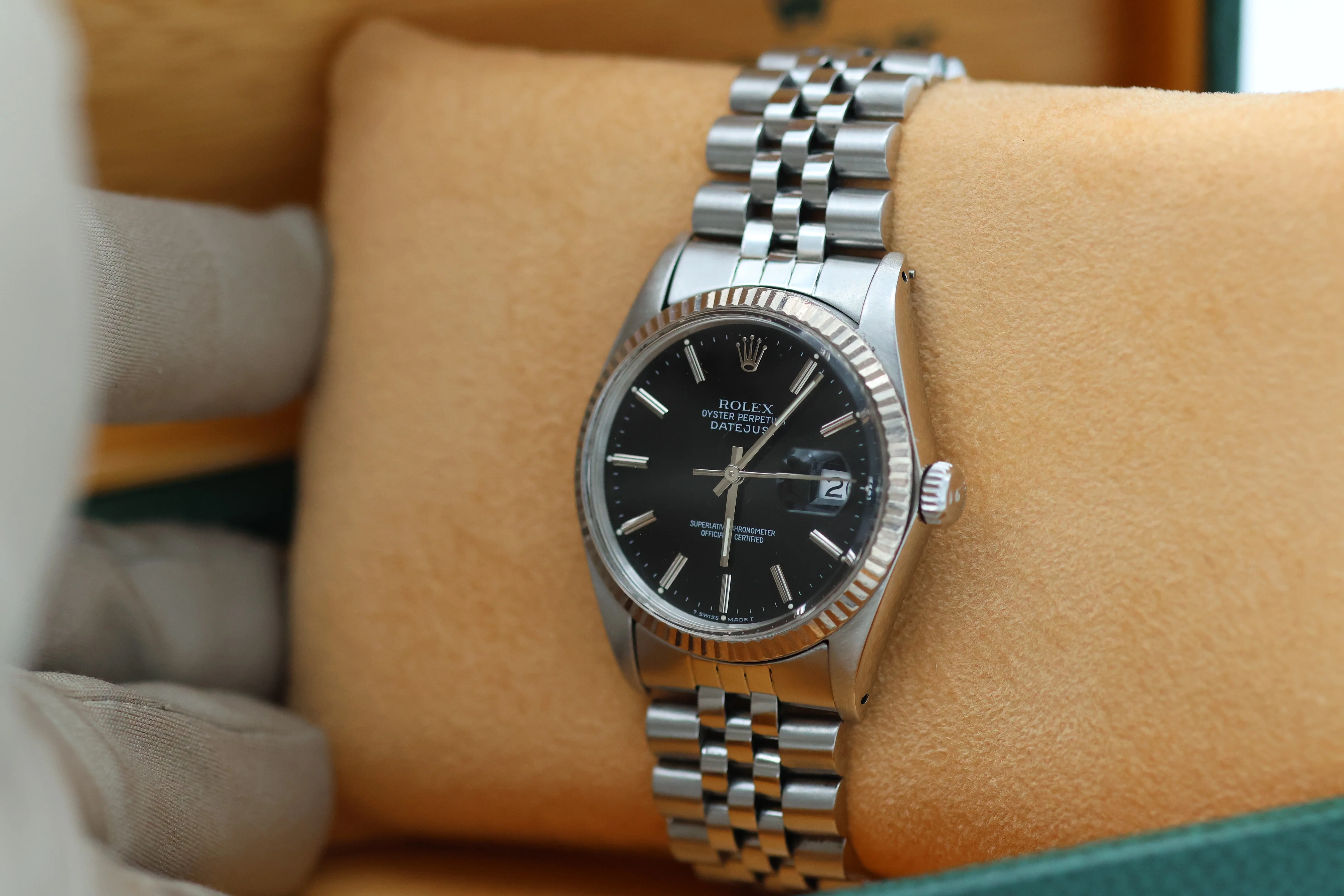 Rolex Datejust ref. 16014 - Black dial - Image 2