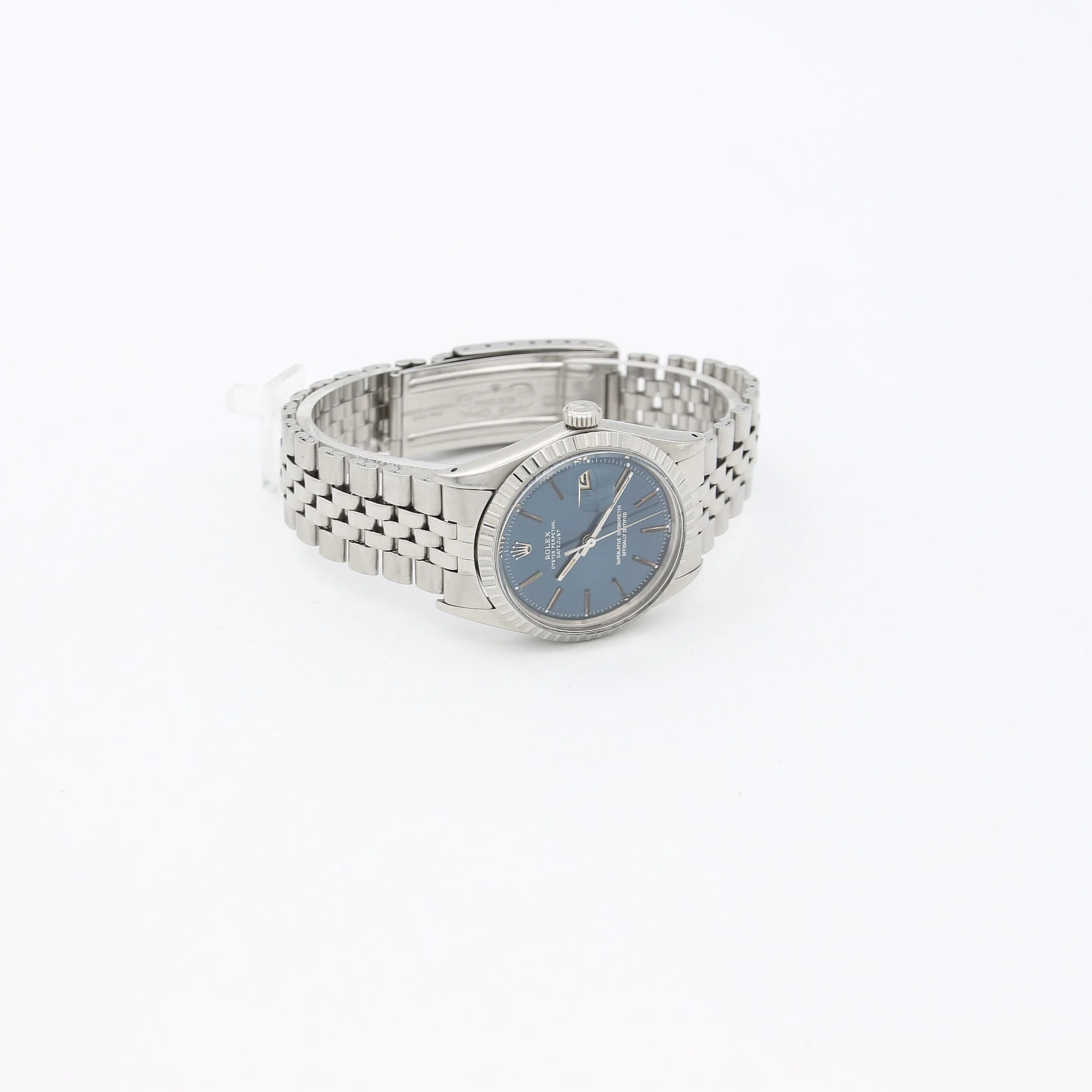 Rolex Datejust ref 1603 Blue Dial Jubilee Bracelet - Image 5