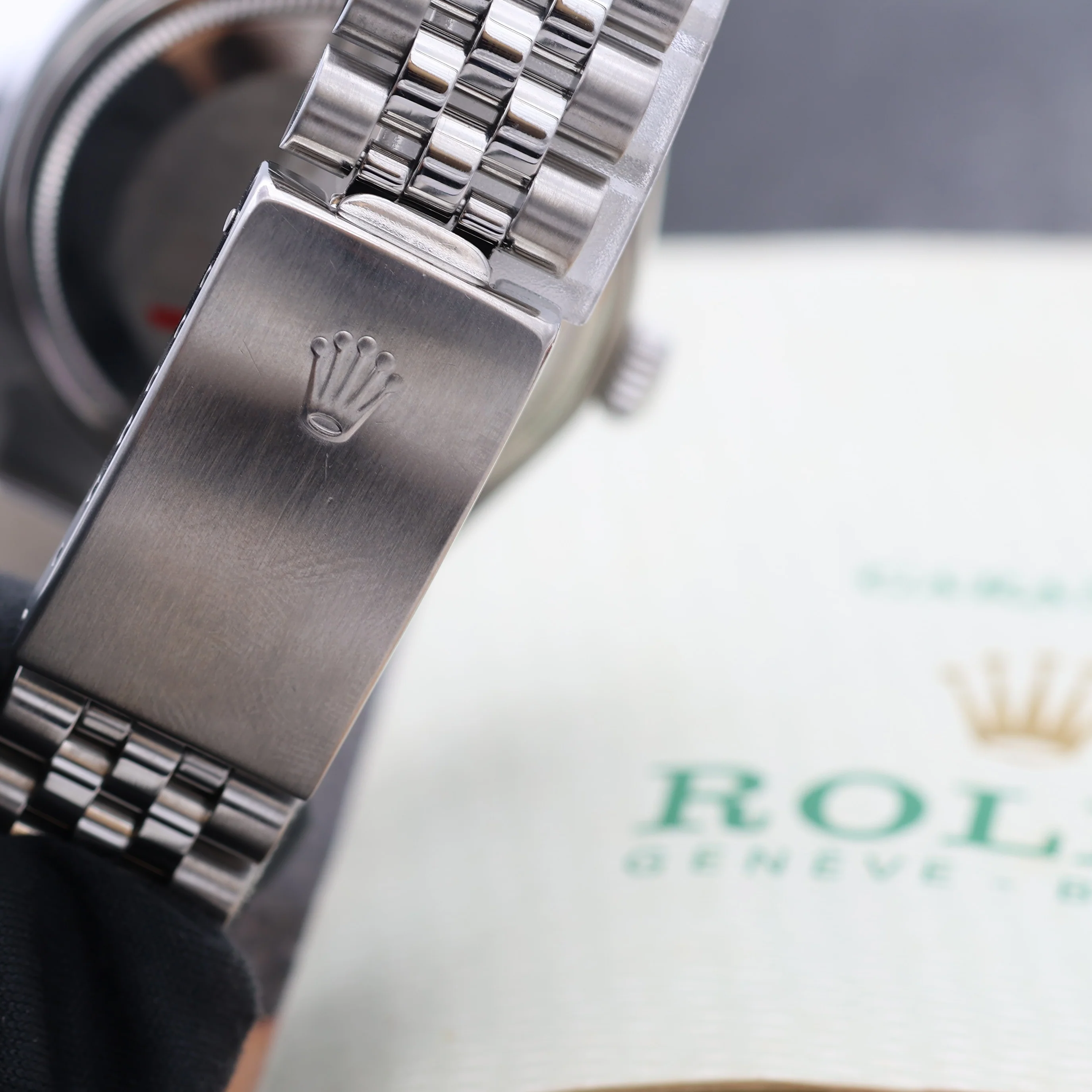 Rolex Datejust ref. 1603 - Silver Dial (V4) - Jubilee Bracelet - Full Set - Image 10
