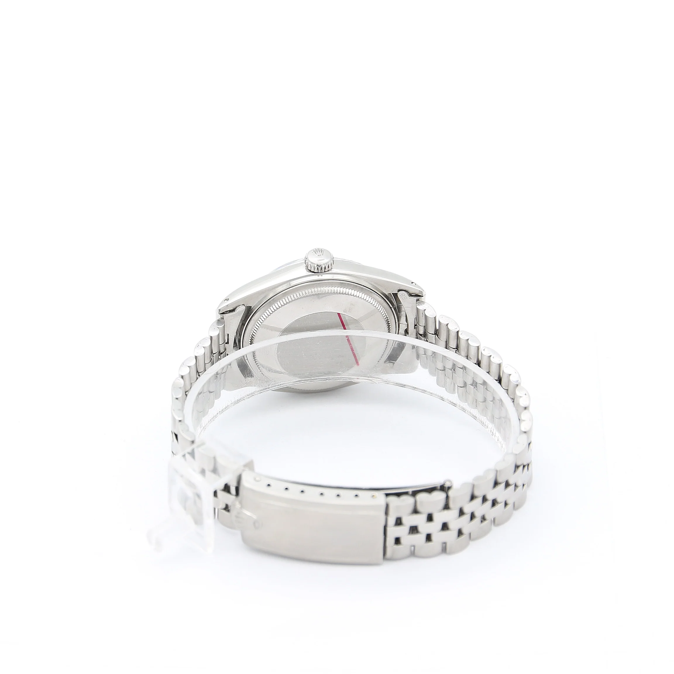 Rolex Datejust ref. 1603 - Steel Bezel - Black Matte dial (V I) - Jubilee Bracelet - Image 6